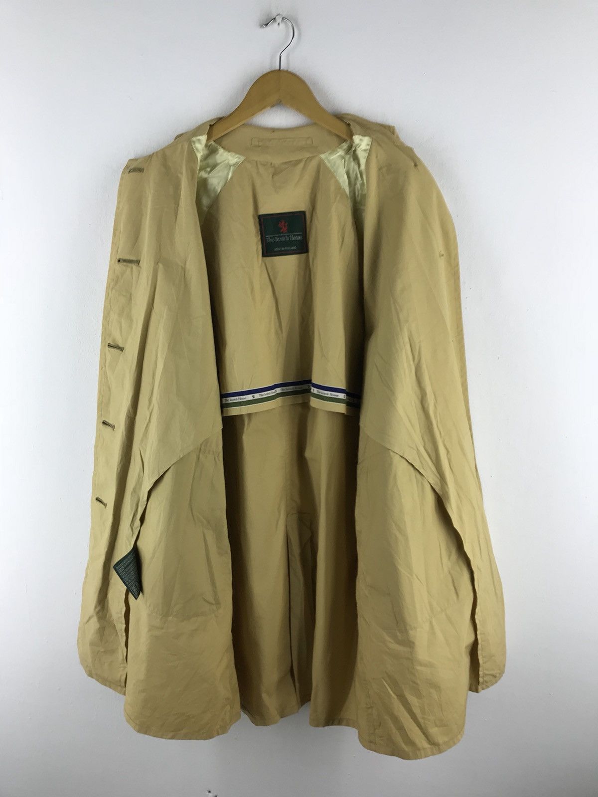 Byron The Scoth House Trench Coat British Sytle Made In England Size US M / EU 48-50 / 2 - 7 Thumbnail