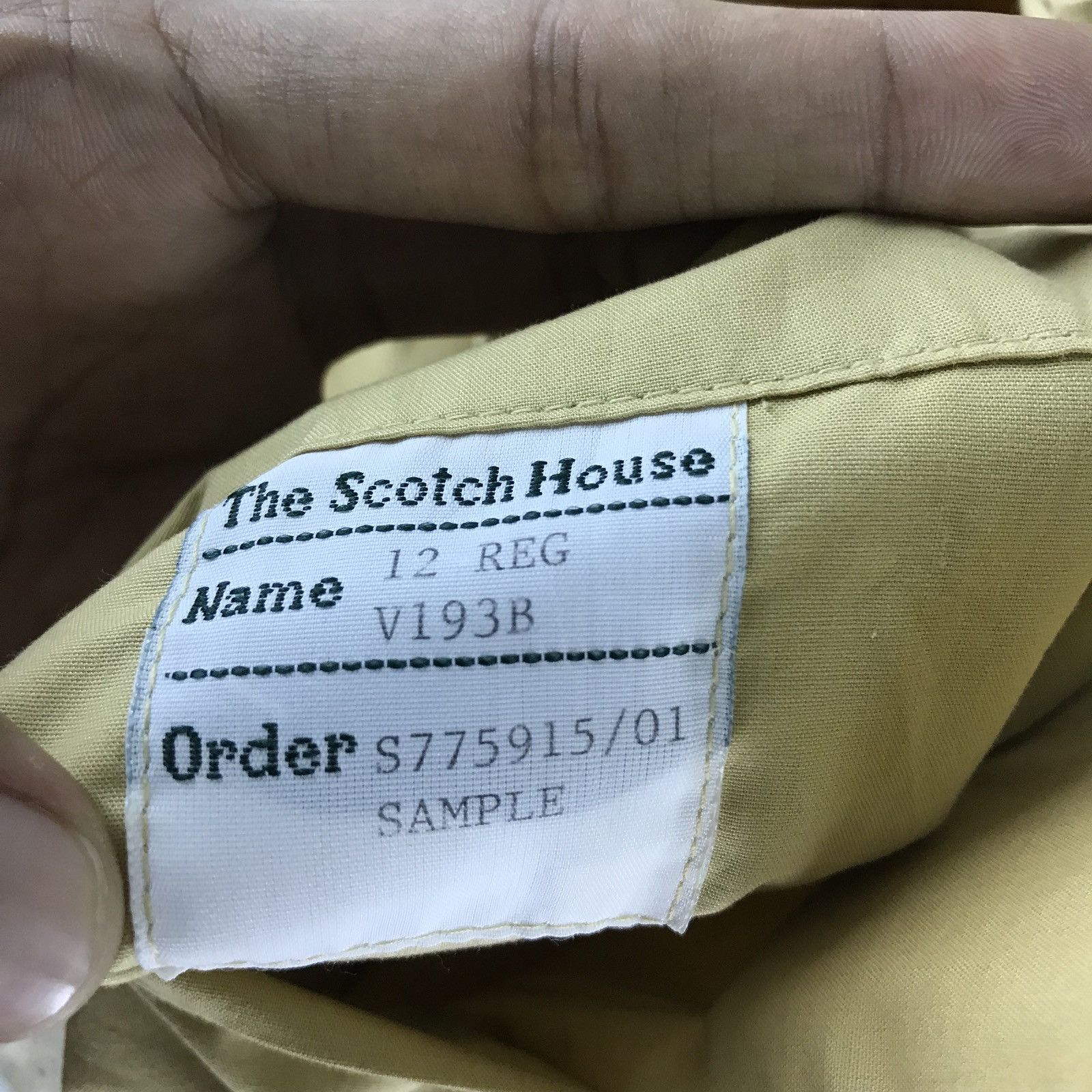 Byron The Scoth House Trench Coat British Sytle Made In England Size US M / EU 48-50 / 2 - 14 Thumbnail