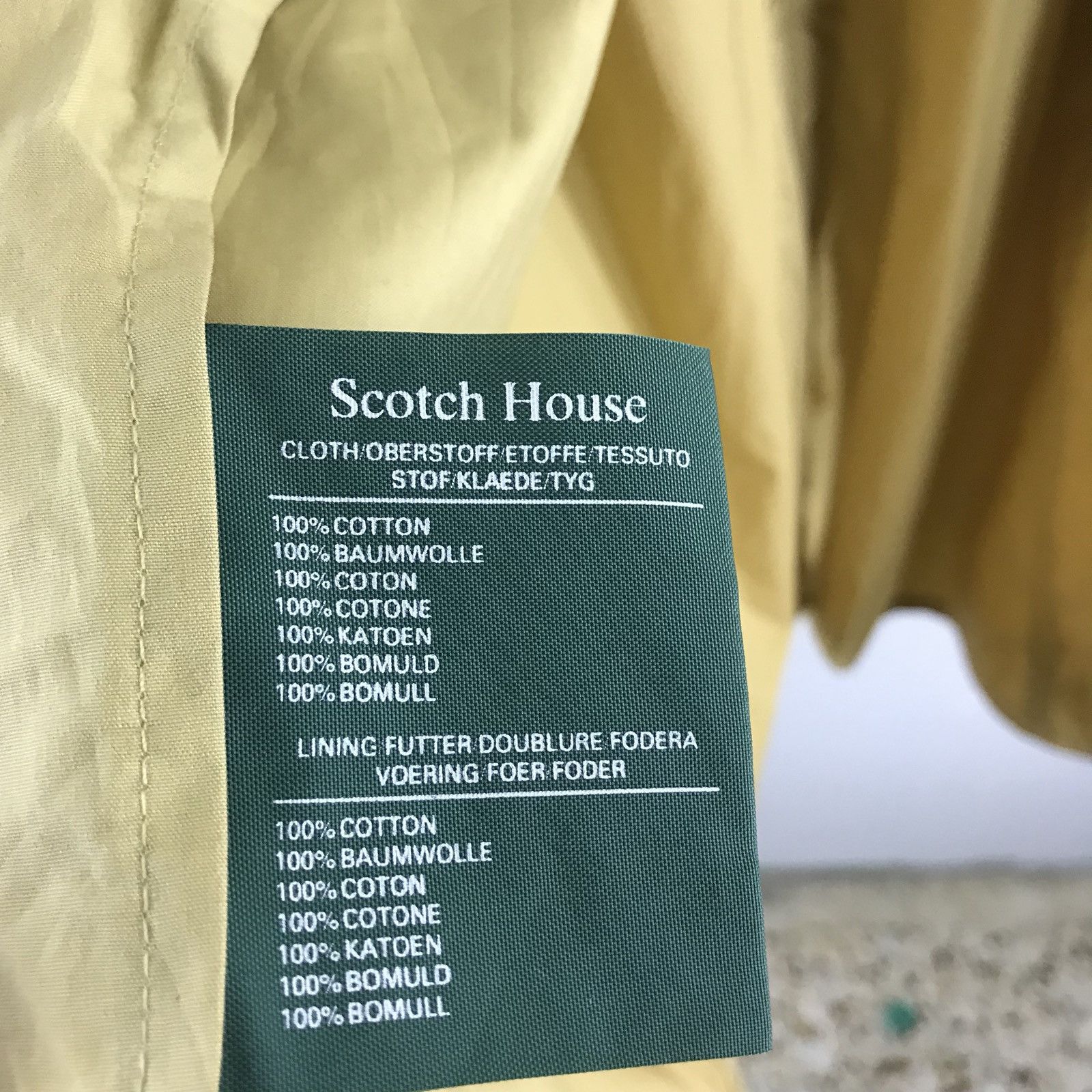 Byron The Scoth House Trench Coat British Sytle Made In England Size US M / EU 48-50 / 2 - 12 Thumbnail
