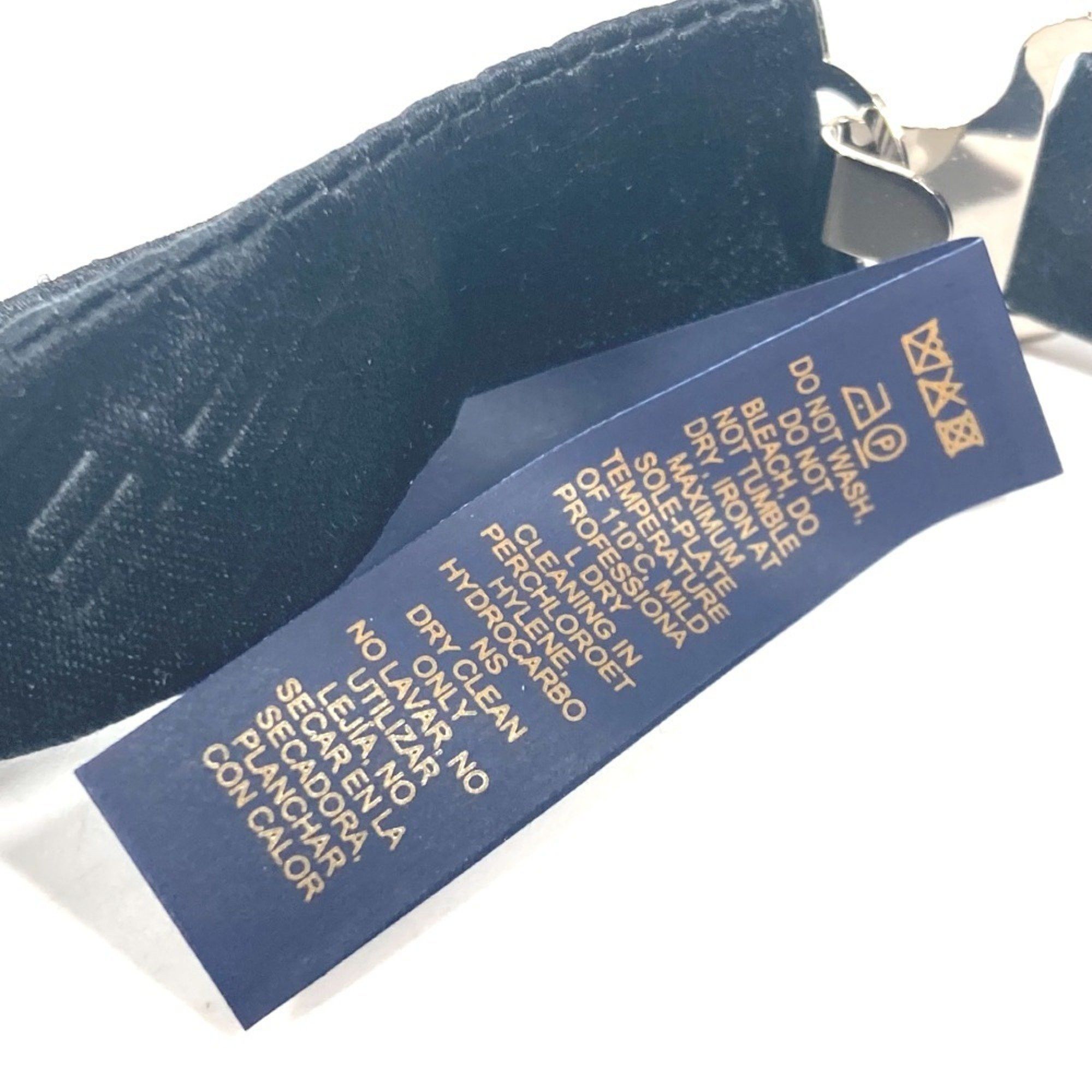 Louis Vuitton LOUIS VUITTON M74722 Bowtie Damier All Bow Tie Ribbon Dot Necktie Silk Men's Black Size ONE SIZE - 8 Thumbnail