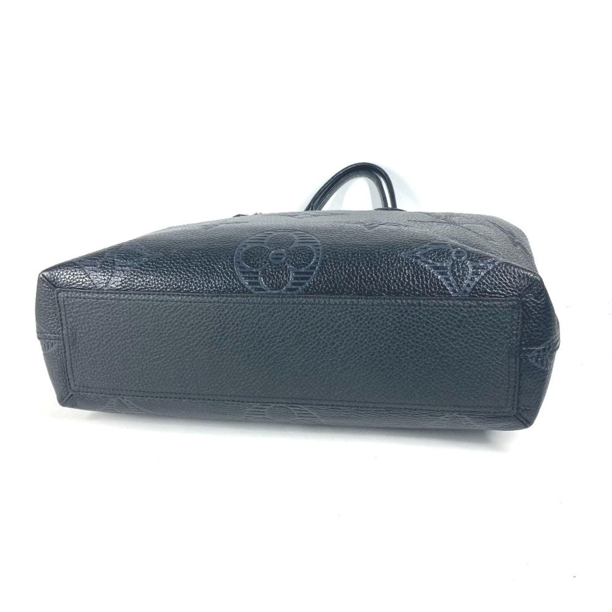 Louis Vuitton LOUIS VUITTON M57290 Monogram Giant Shadow Cabas Voyage NV Tote Bag Shoulder Leather Men's Black Size ONE SIZE - 5 Thumbnail