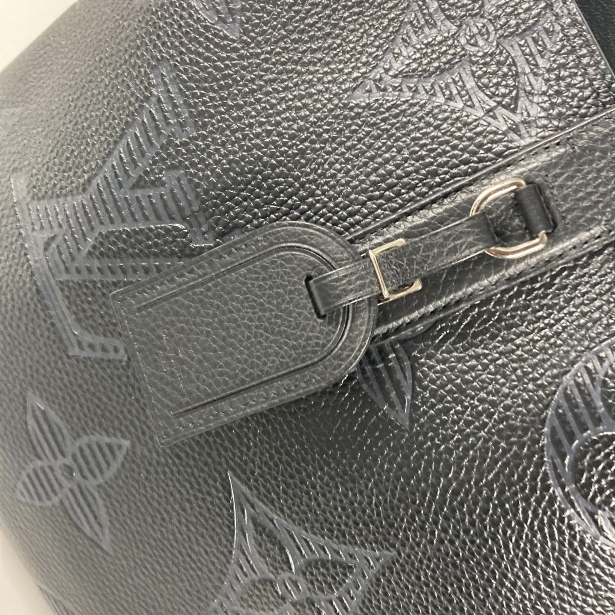 Louis Vuitton LOUIS VUITTON M57290 Monogram Giant Shadow Cabas Voyage NV Tote Bag Shoulder Leather Men's Black Size ONE SIZE - 8 Thumbnail