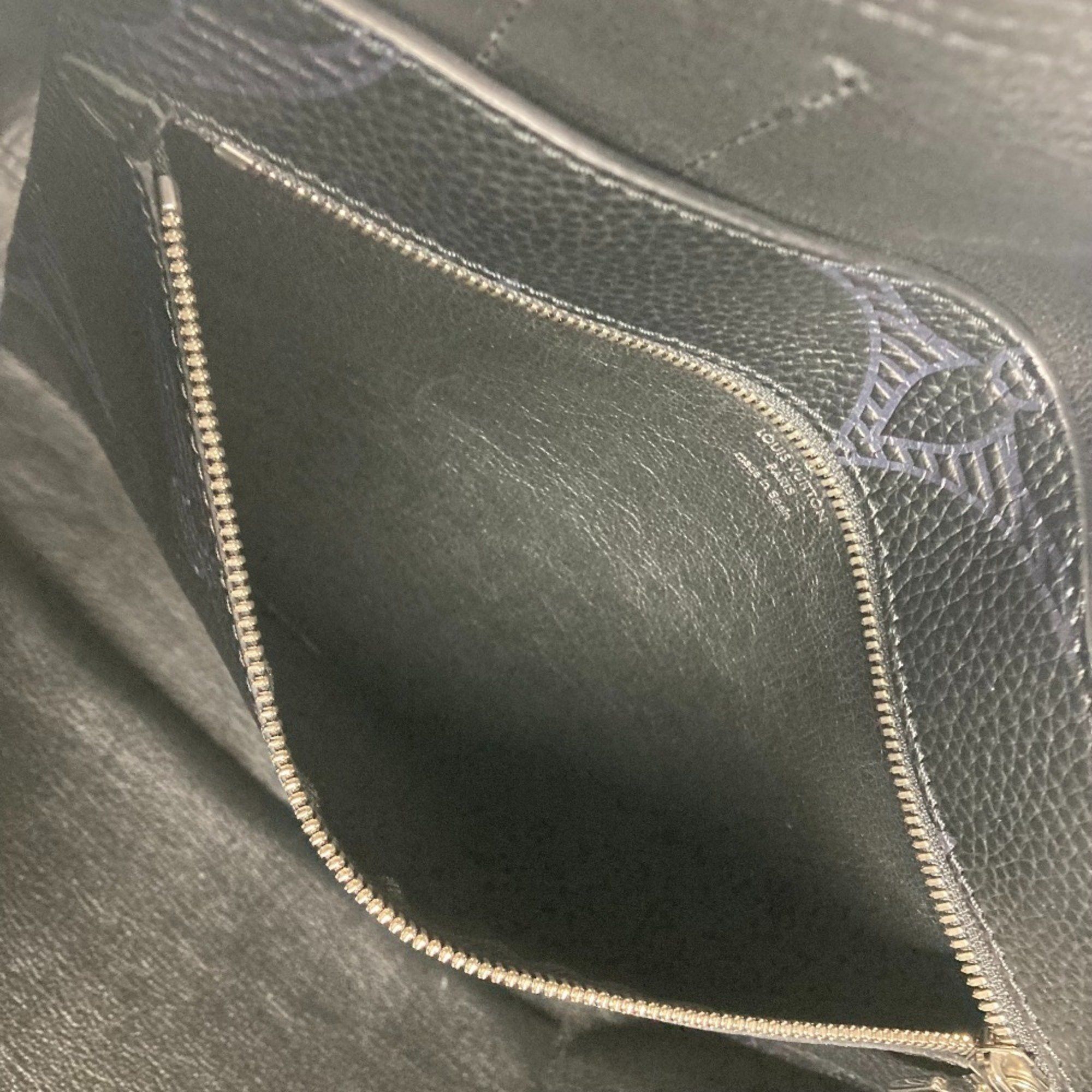 Louis Vuitton LOUIS VUITTON M57290 Monogram Giant Shadow Cabas Voyage NV Tote Bag Shoulder Leather Men's Black Size ONE SIZE - 15 Thumbnail