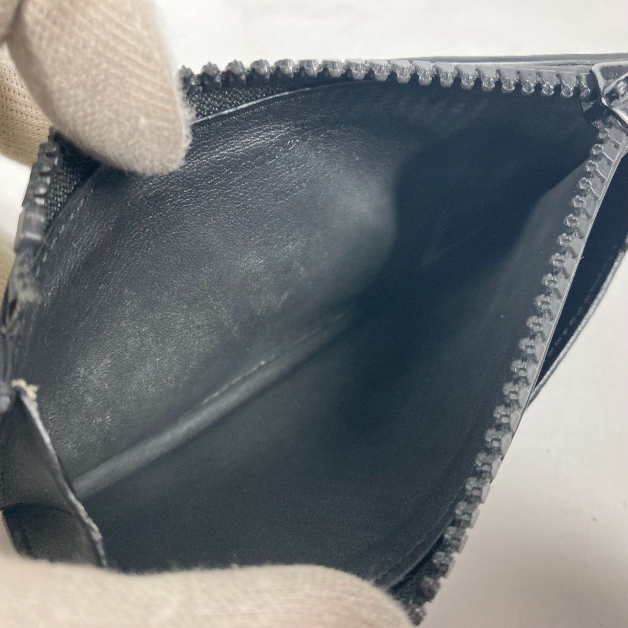 Louis Vuitton LOUIS VUITTON M81314 Coin Card Holder Wallet Fragment Case Purse Wallet/Coin Leather Men's Blue Size ONE SIZE - 10 Thumbnail