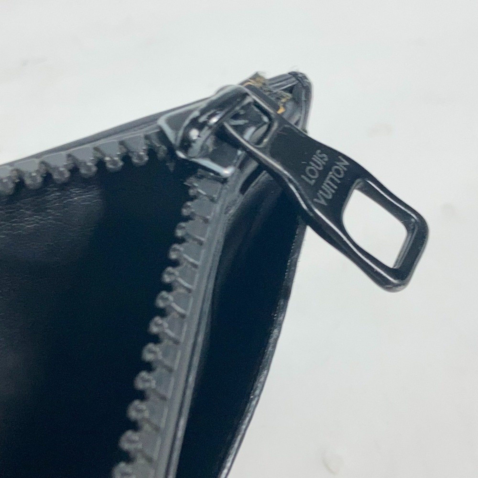 Louis Vuitton LOUIS VUITTON M81314 Coin Card Holder Wallet Fragment Case Purse Wallet/Coin Leather Men's Blue Size ONE SIZE - 11 Thumbnail