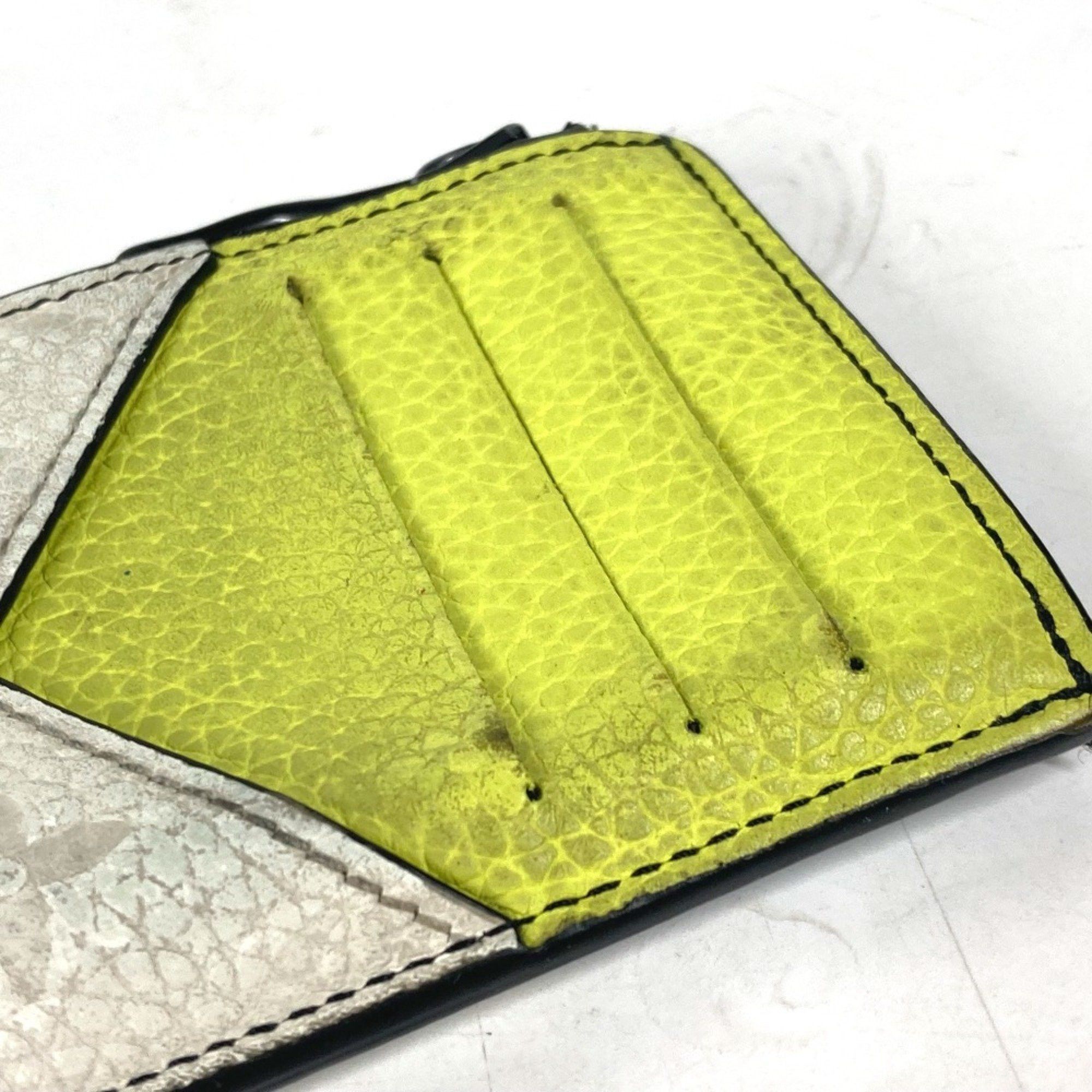 Louis Vuitton LOUIS VUITTON M81314 Coin Card Holder Wallet Fragment Case Purse Wallet/Coin Leather Men's Blue Size ONE SIZE - 8 Thumbnail