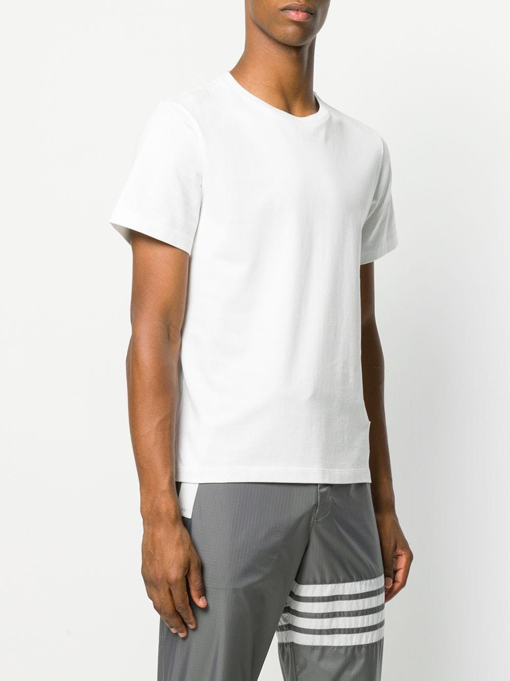 Thom Browne JERSEY RELAXED SIDE SLIT TEE Size US S / EU 44-46 / 1 - 3 Thumbnail