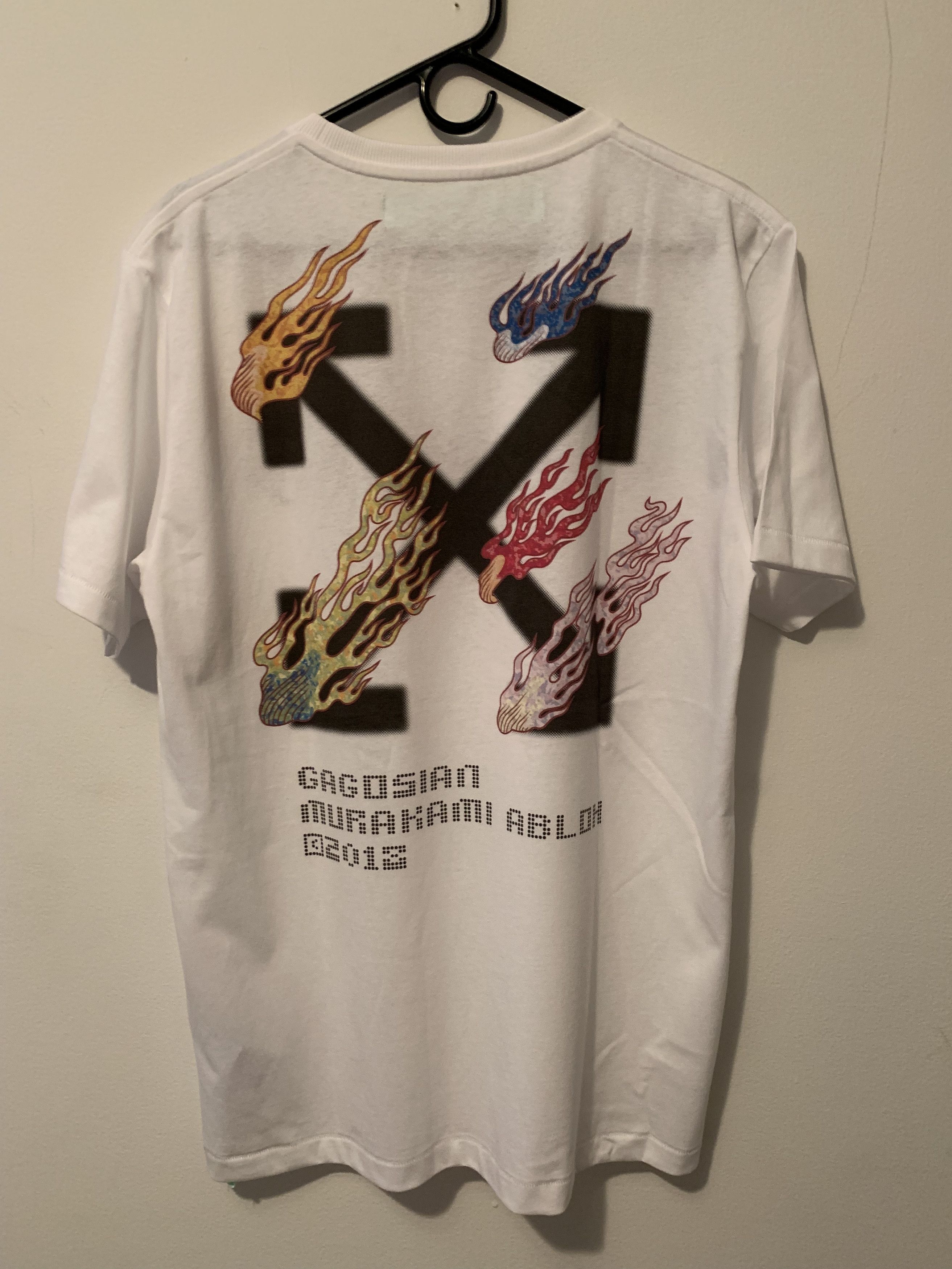 Off white murakami tee hotsell