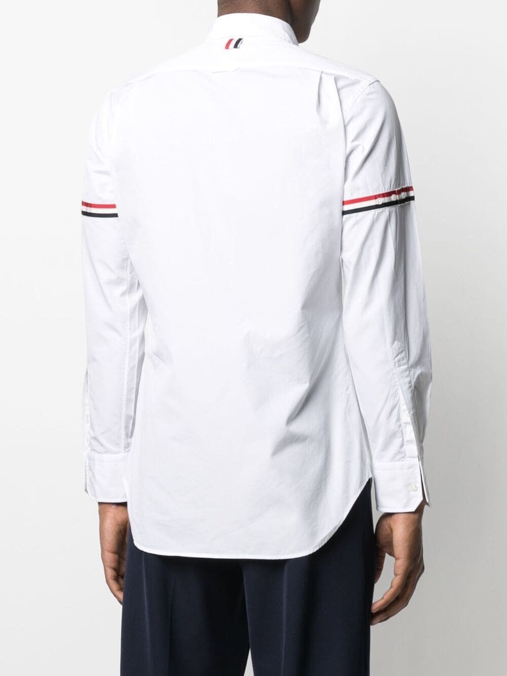 Thom Browne POPLIN ARMBAND CLASSIC SHIRT Size US M / EU 48-50 / 2 - 3 Thumbnail
