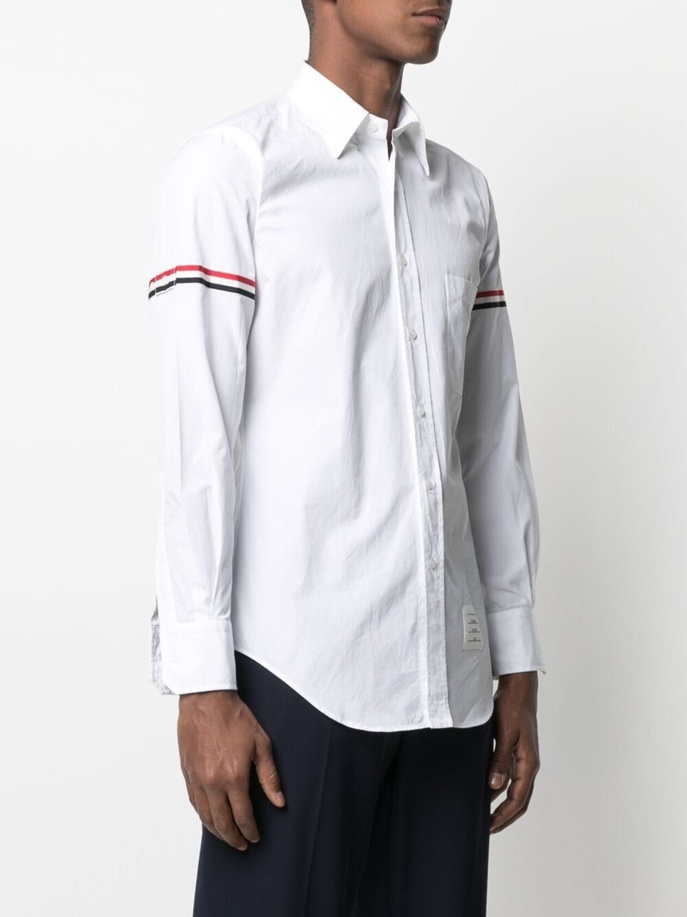 Thom Browne POPLIN ARMBAND CLASSIC SHIRT Size US M / EU 48-50 / 2 - 4 Thumbnail