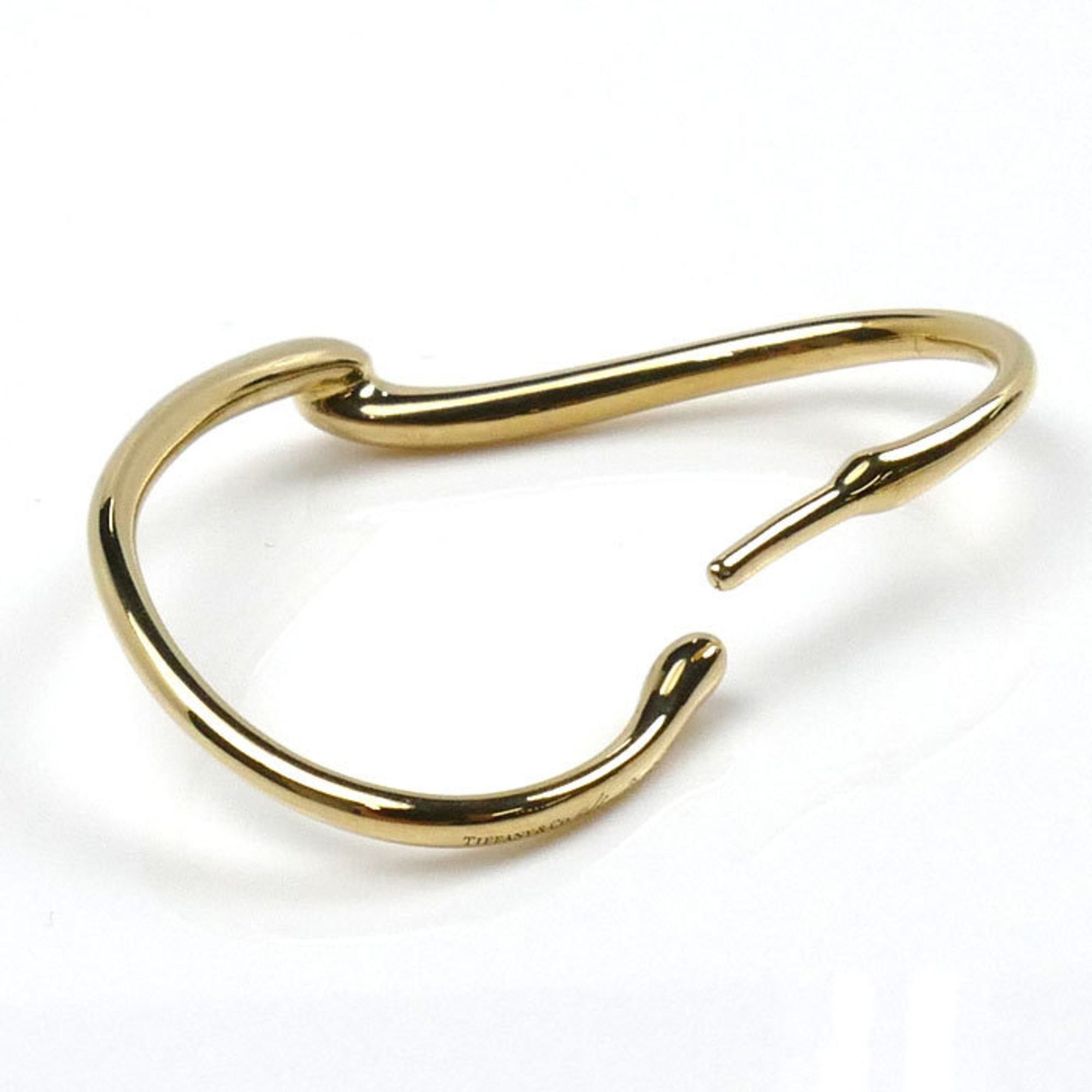 Tiffany & Co. TIFFANY&Co. Tiffany K18YG Yellow Gold Heart Earrings 8.6g for Women Size ONE SIZE - 4 Thumbnail