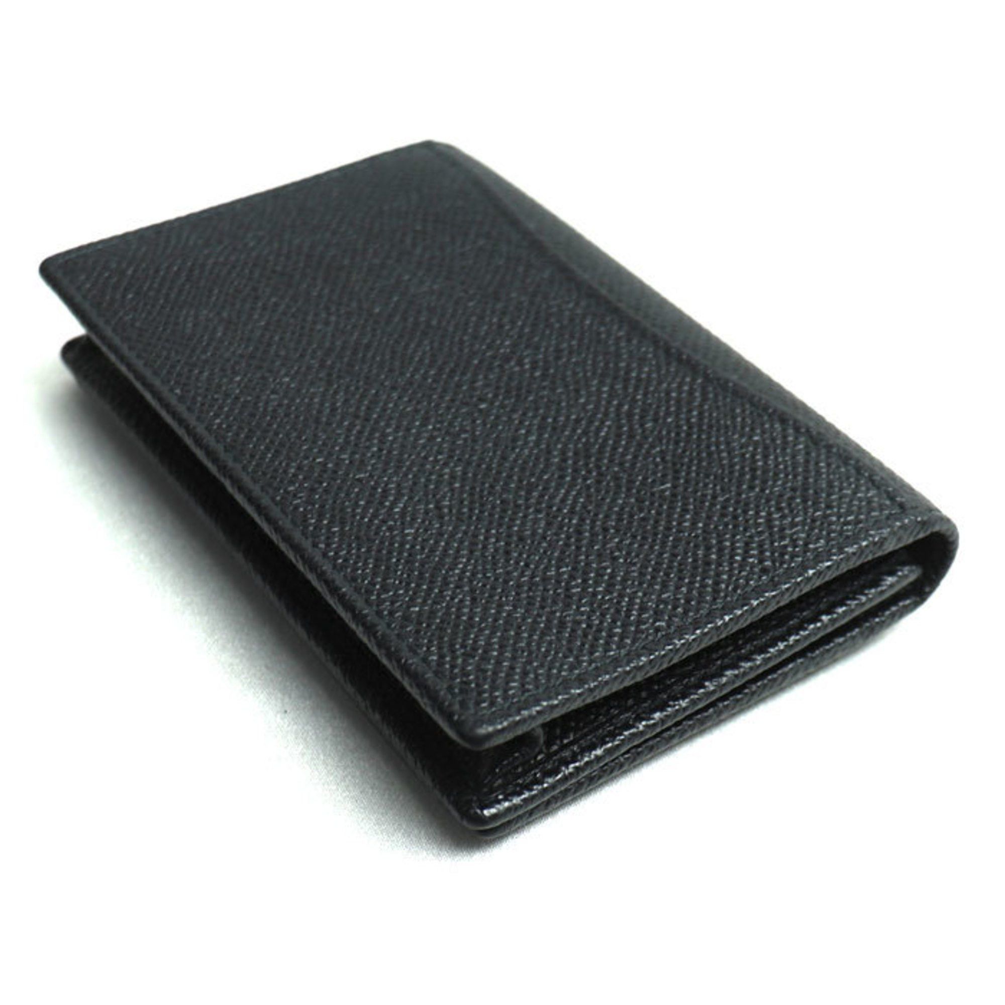 Bvlgari BVLGARI MAN CARD HOLDER BUSINESS CASE BLACK 280297 MEN'S Size ONE SIZE - 2 Thumbnail