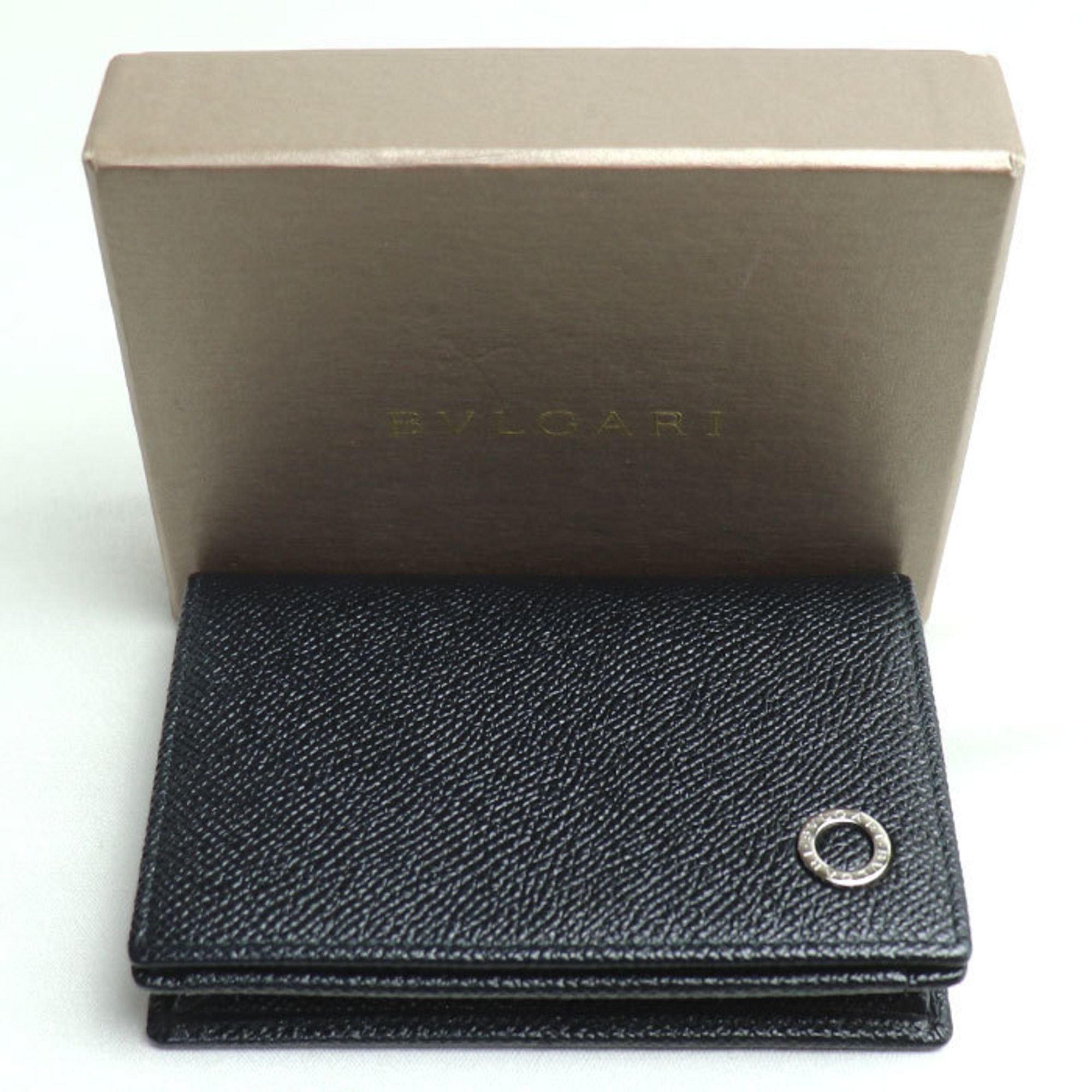 Bvlgari BVLGARI MAN CARD HOLDER BUSINESS CASE BLACK 280297 MEN'S Size ONE SIZE - 7 Thumbnail