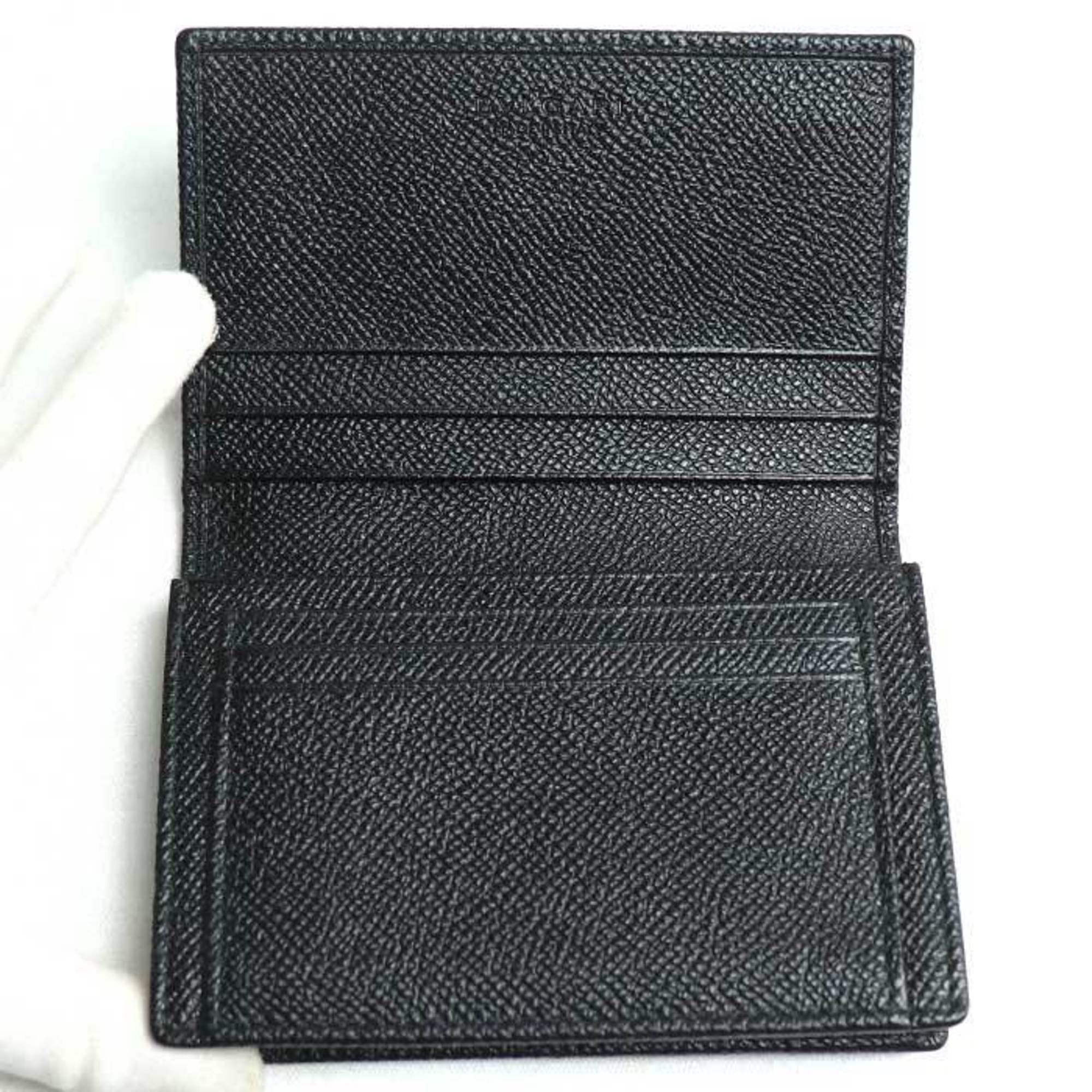 Bvlgari BVLGARI MAN CARD HOLDER BUSINESS CASE BLACK 280297 MEN'S Size ONE SIZE - 3 Thumbnail