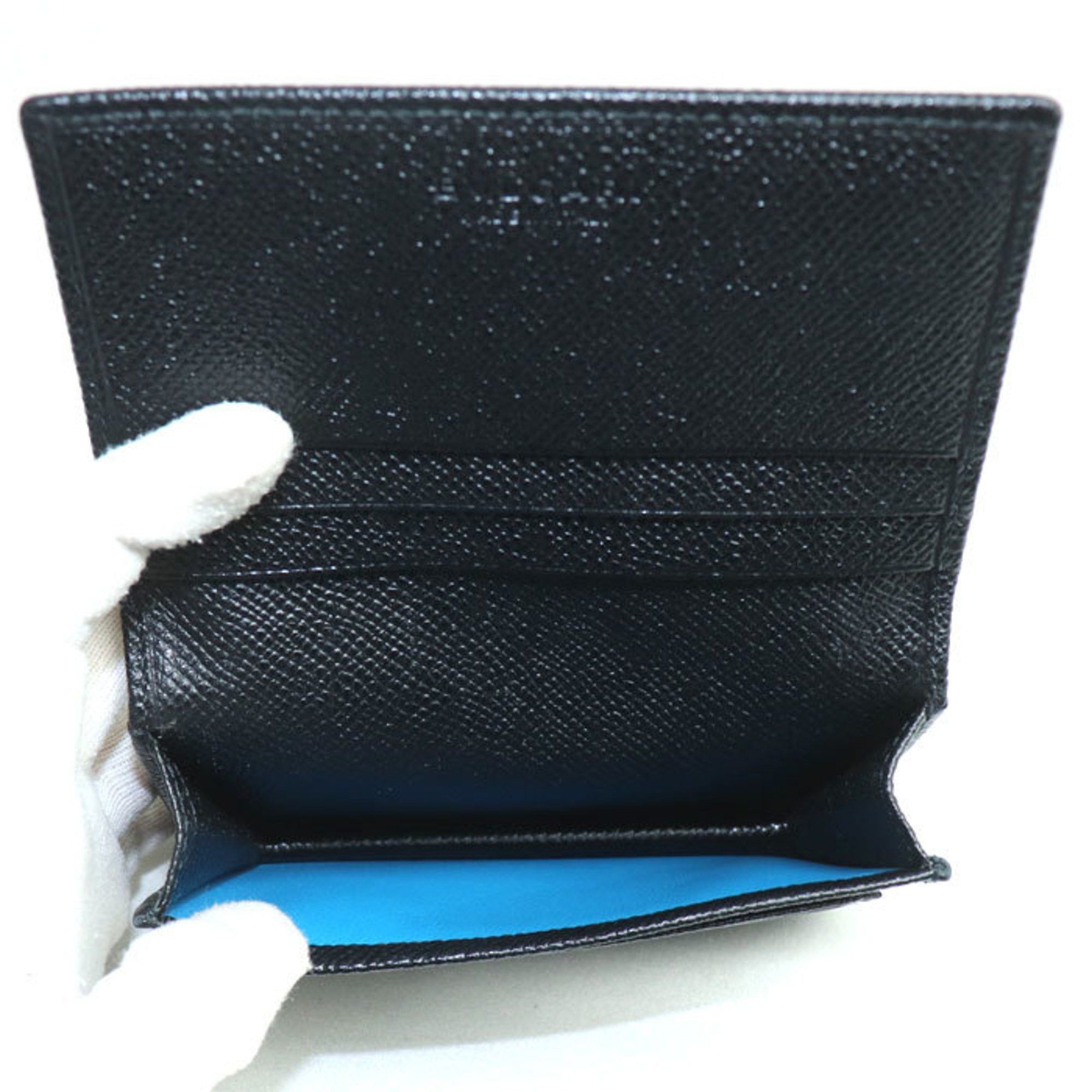 Bvlgari BVLGARI MAN CARD HOLDER BUSINESS CASE BLACK 280297 MEN'S Size ONE SIZE - 4 Thumbnail