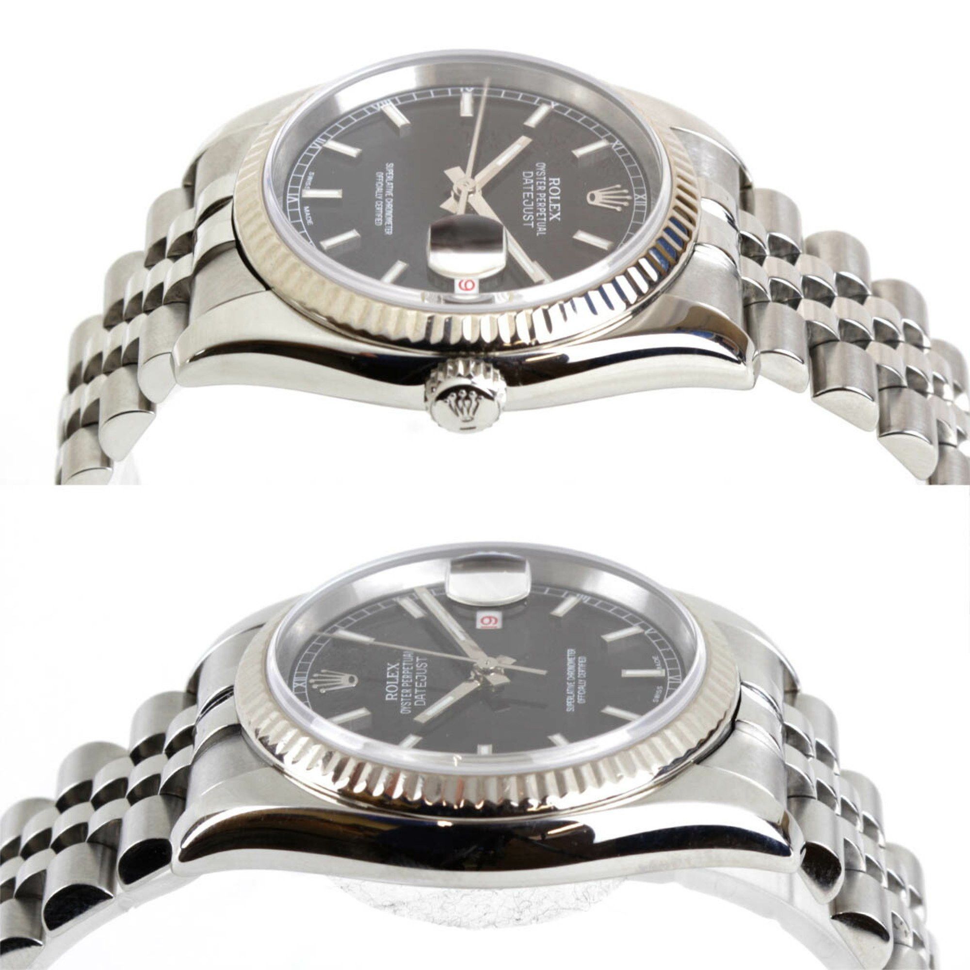 Rolex ROLEX Oyster Perpetual Datejust 116234 Automatic Men's Watch Size ONE SIZE - 4 Thumbnail