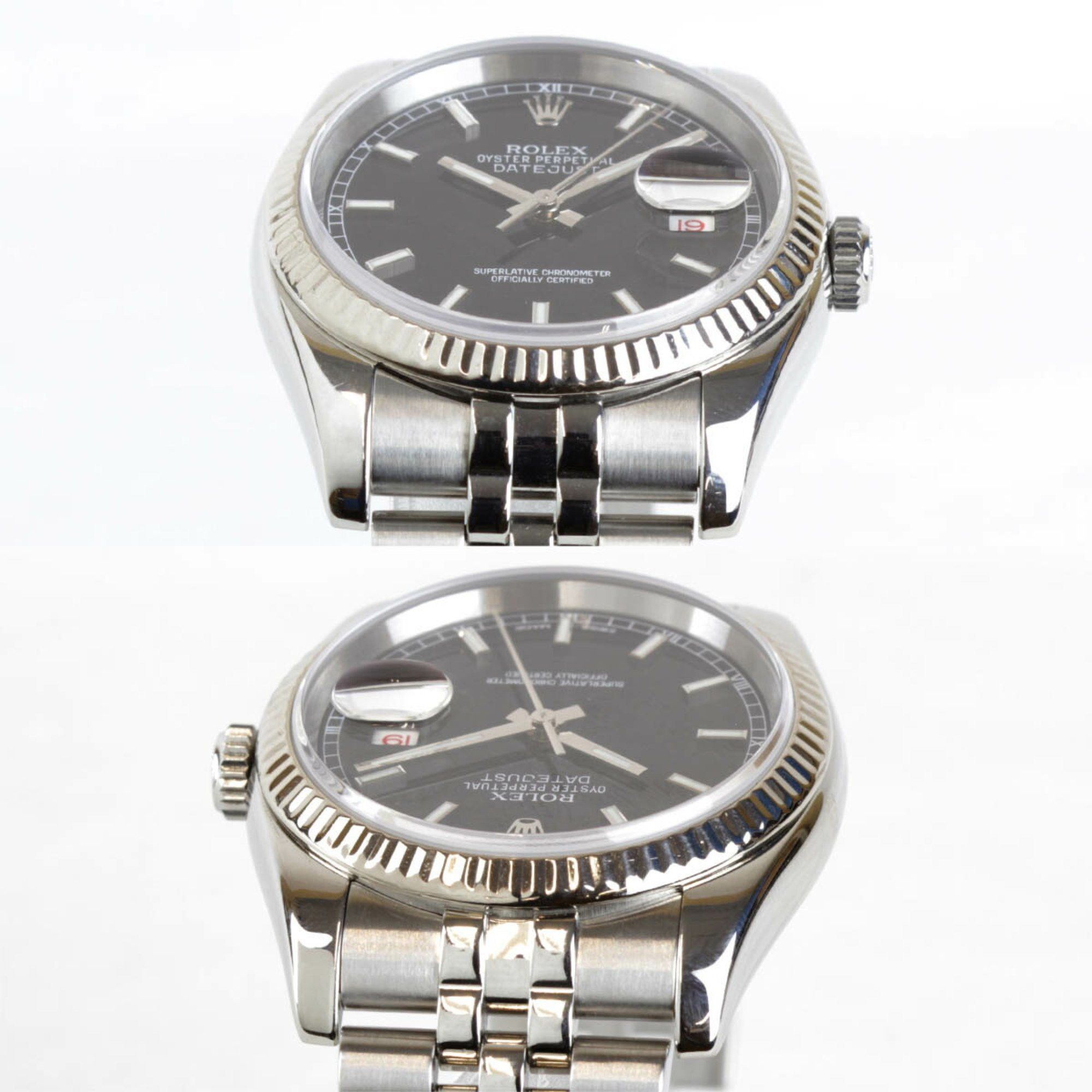 Rolex ROLEX Oyster Perpetual Datejust 116234 Automatic Men's Watch Size ONE SIZE - 3 Thumbnail