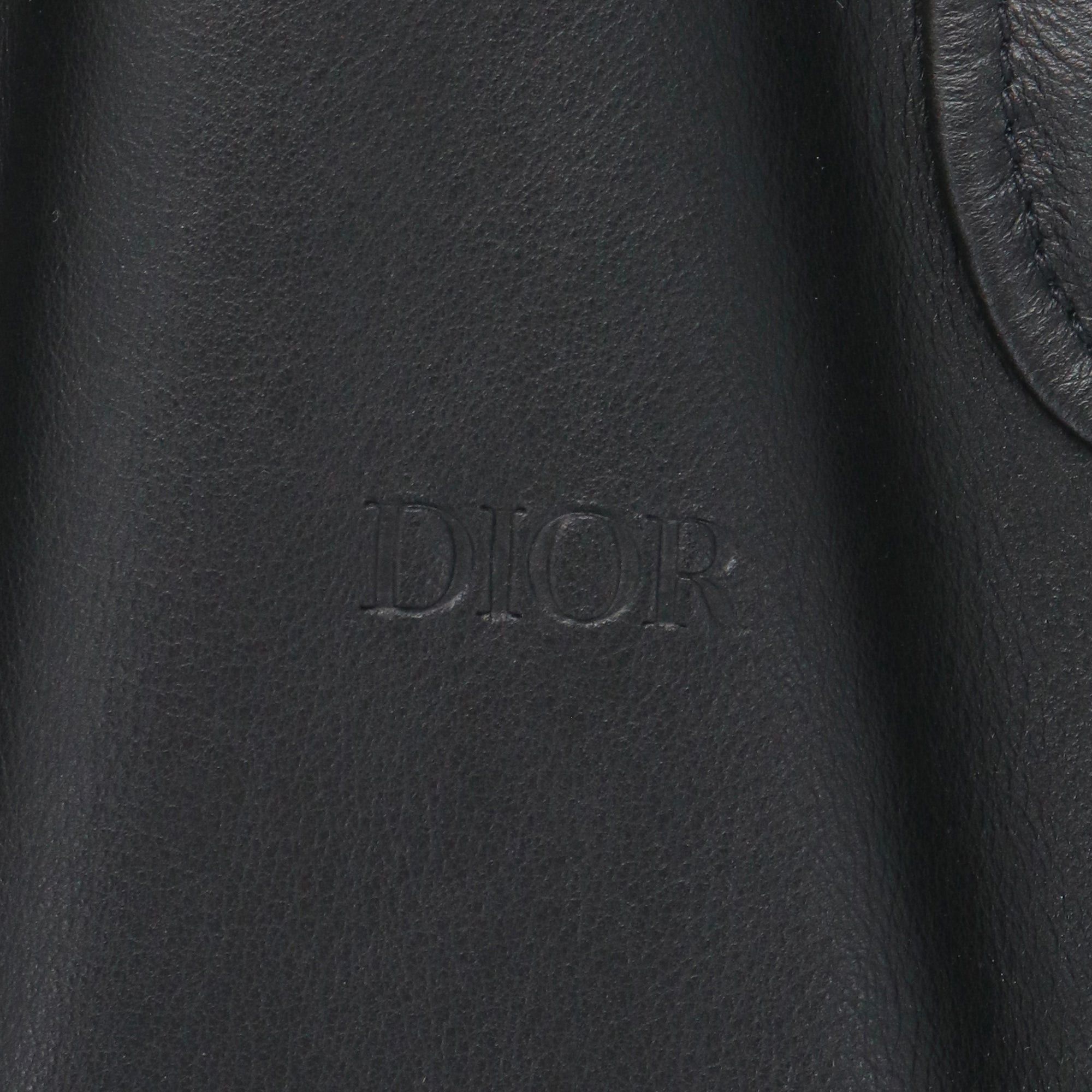 Dior DIOR - Dior black leather jacket (T46) Size XL / US 12-14 / IT 48-50 - 2 Thumbnail