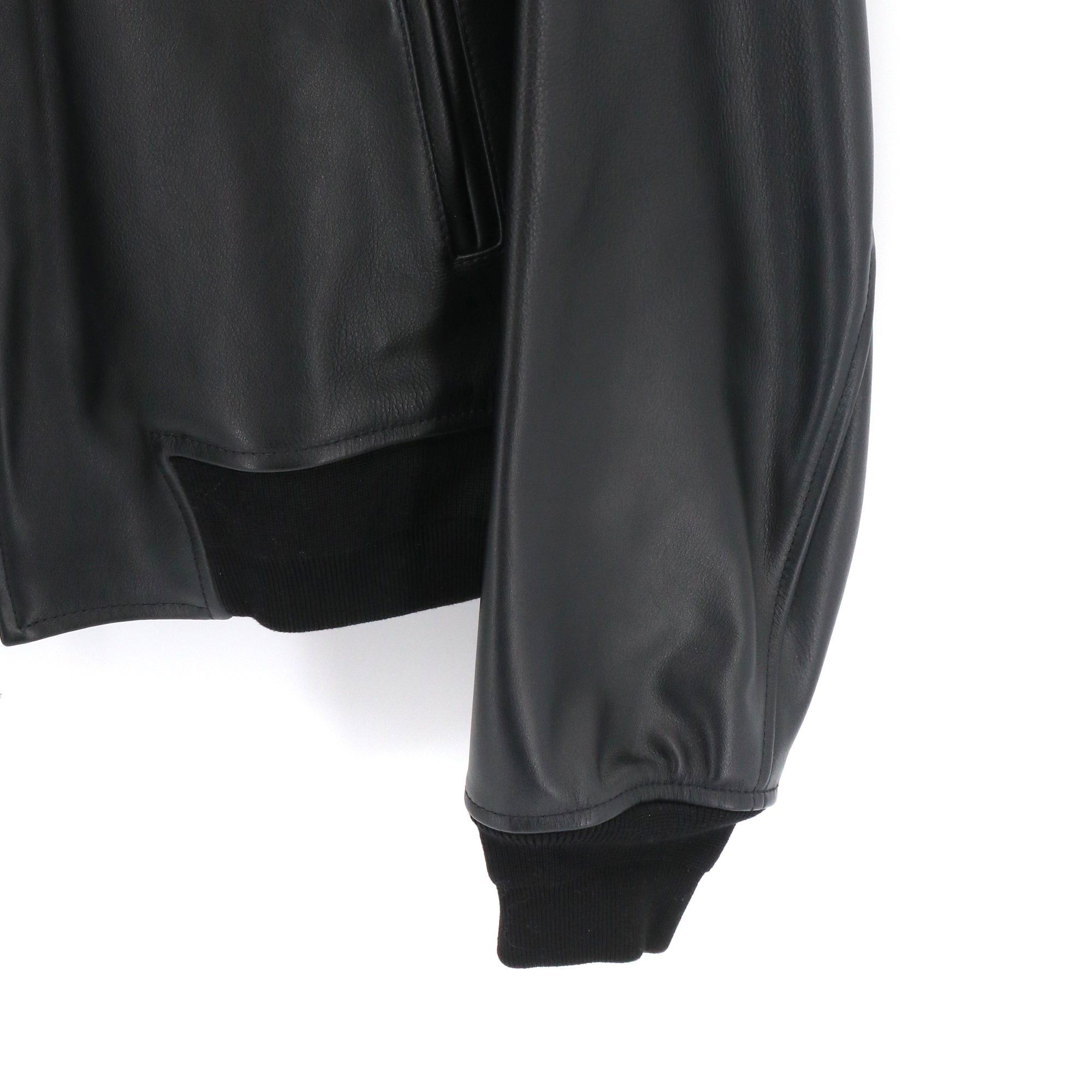 Dior DIOR - Dior black leather jacket (T46) Size XL / US 12-14 / IT 48-50 - 3 Thumbnail