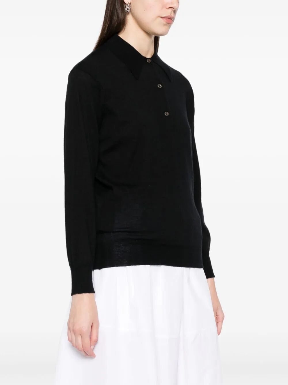 Prada MAGLIA POLO MANICHE LUNGHE Size M / US 6-8 / IT 42-44 - 2 Thumbnail