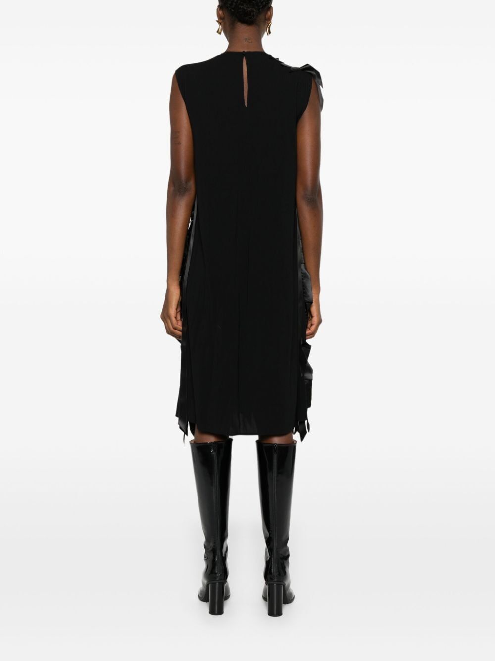 Prada ABITO MIDI CON FIOCCHI Size M / US 6-8 / IT 42-44 - 4 Thumbnail