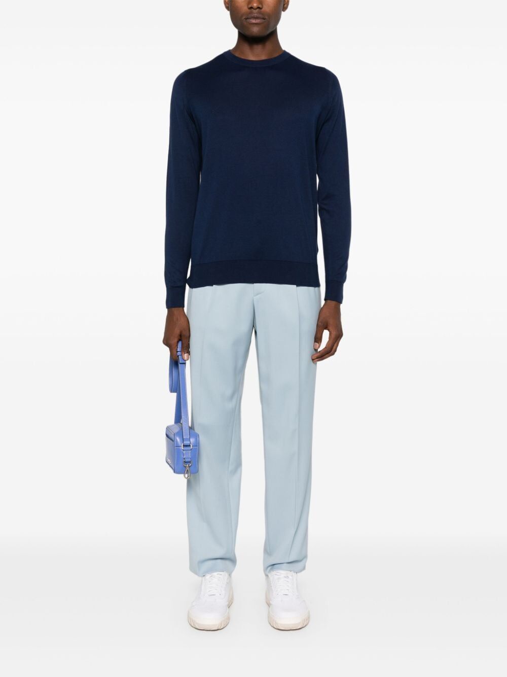 John Smedley MAGLIONE IN COTONE Size US XL / EU 56 / 4 - 5 Thumbnail