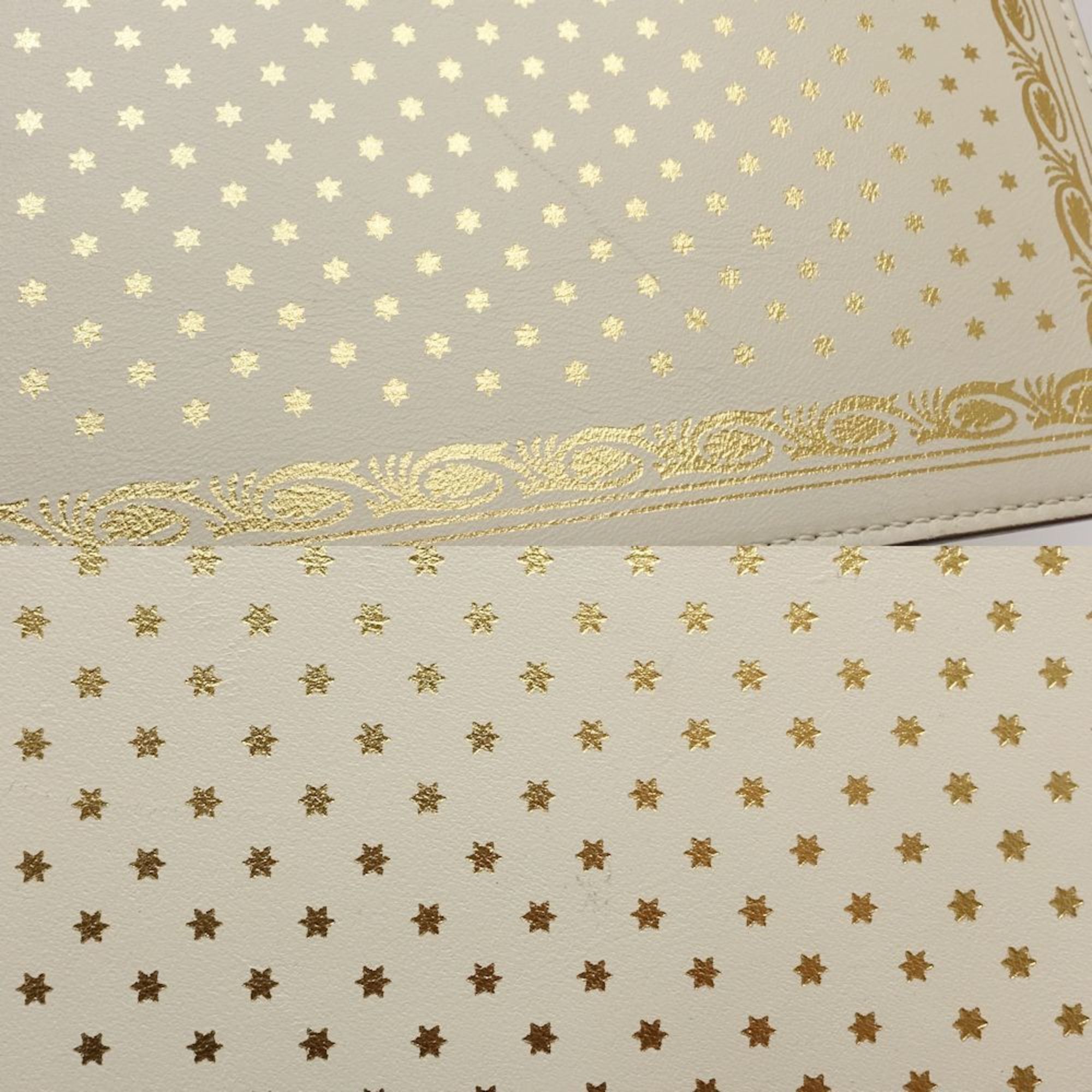 Gucci GUCCI SEGA collaboration 510489 Second bag clutch leather ivory gold 181080 Size ONE SIZE - 4 Thumbnail