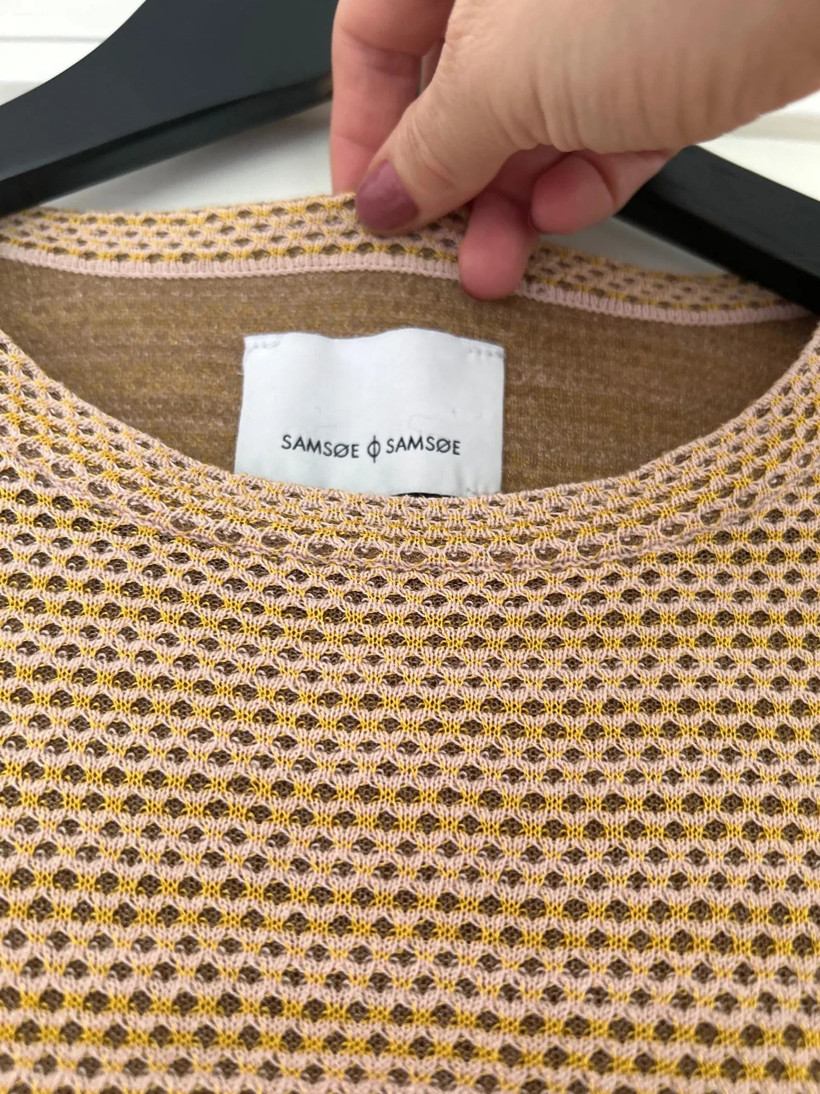 Samsoe Samsoe Samsøe Samsøe Gunhild o-neck Top Size XS / US 0-2 / IT 36-38 - 3 Thumbnail