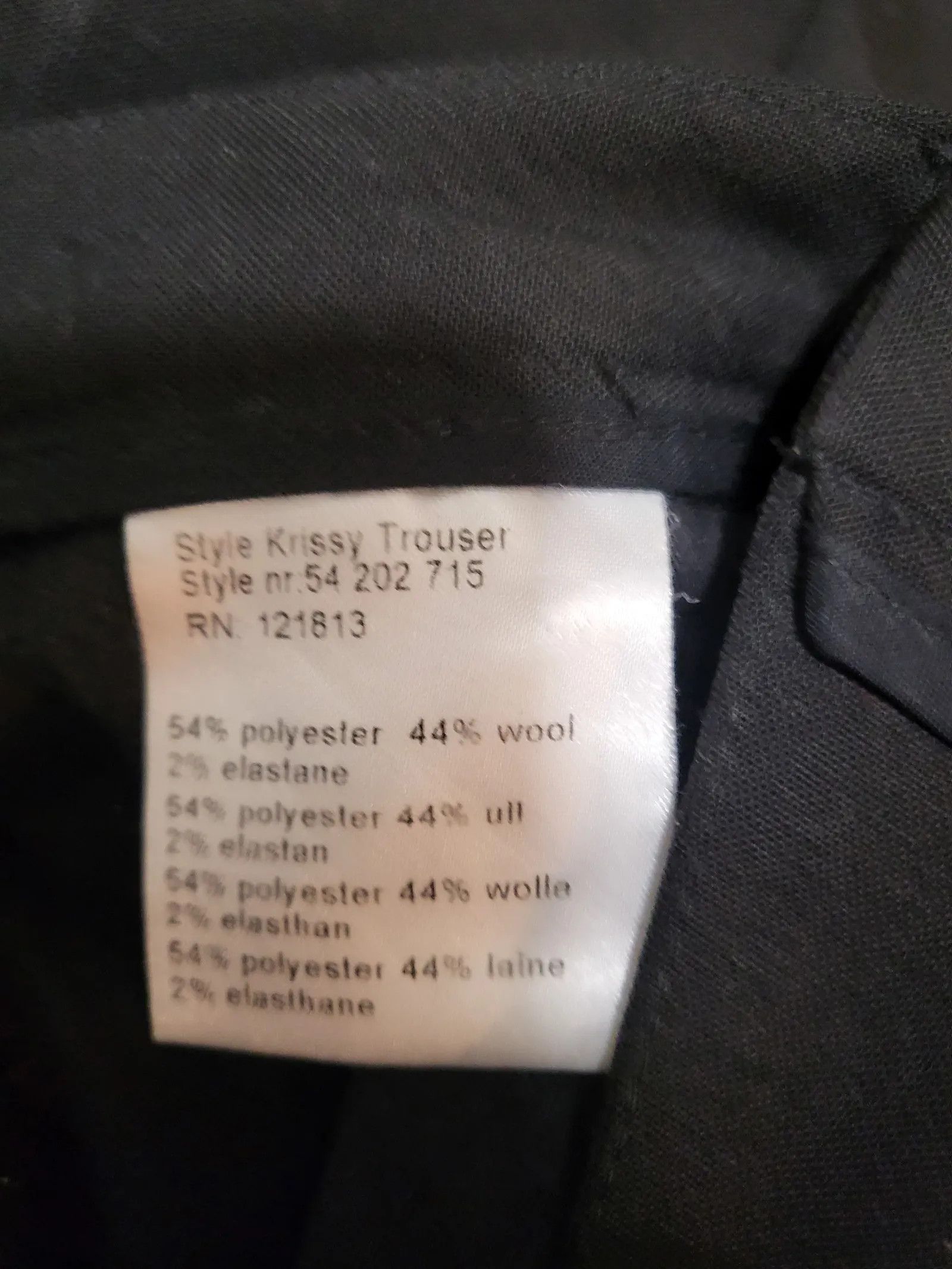 Hope Hope Krissy Trouser Pants Size 26" / US 2 / IT 38 - 3 Thumbnail