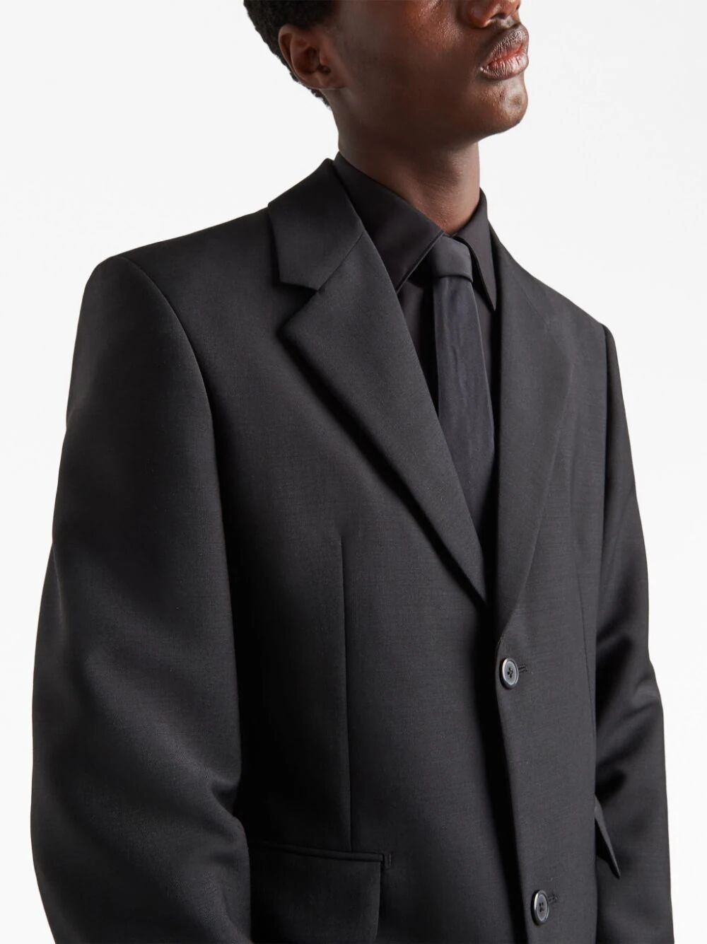 Prada GIACCA TAILORING SLIM Size US L / EU 52-54 / 3 - 3 Thumbnail
