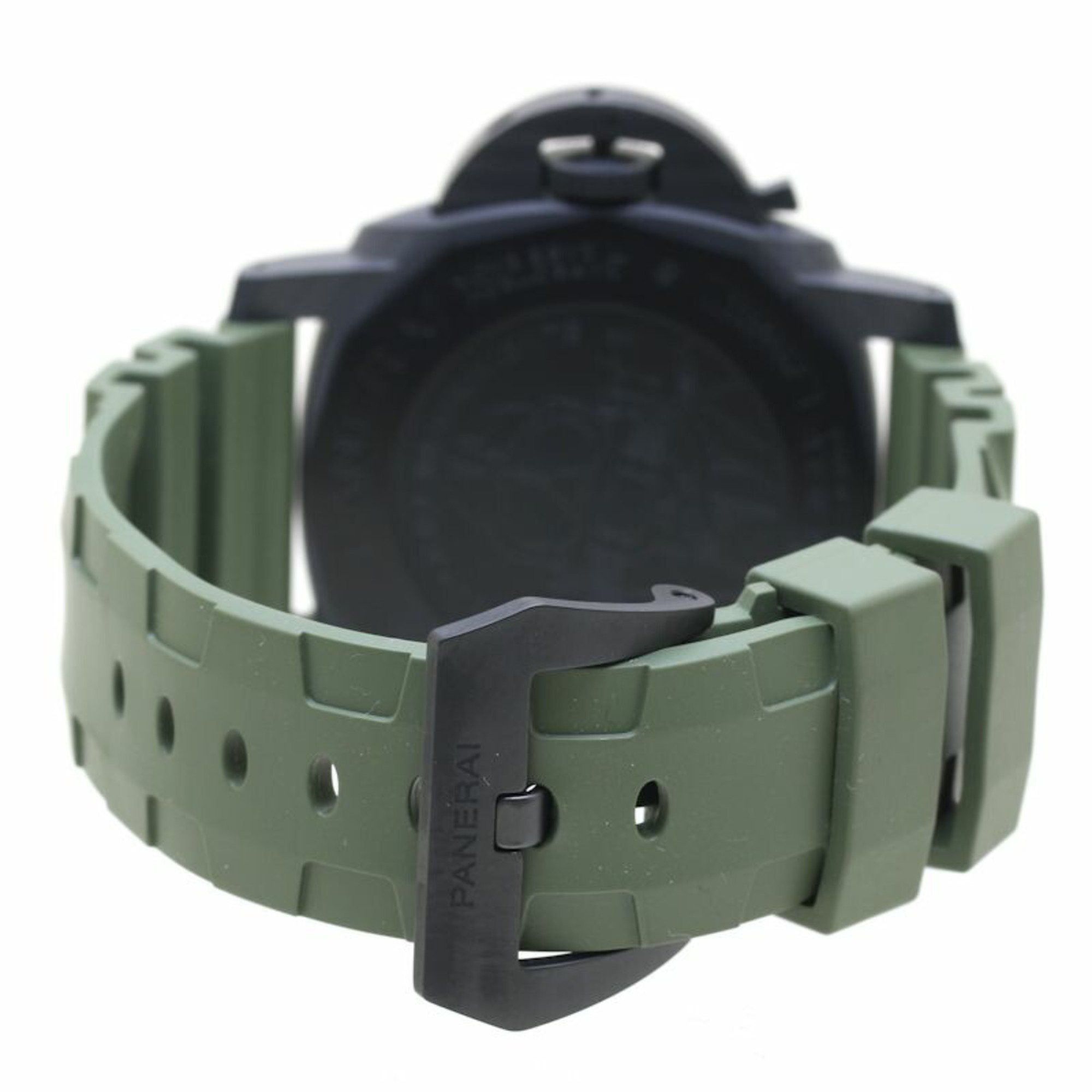 Panerai PANERAI Submersible PAM00979 Marina Militaire Carbotech Automatic Watch Carbon x Rubber Men's 39747 Size ONE SIZE - 3 Thumbnail
