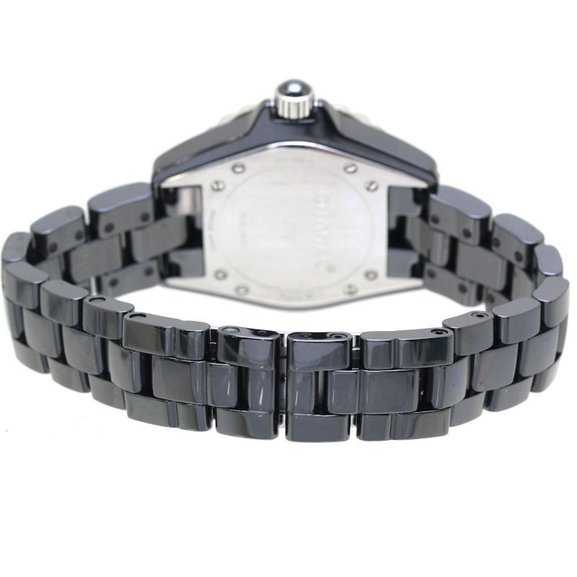 Chanel CHANEL J12 Bezel Diamond H2427 Black Ceramic x Stainless Steel Ladies 39763 Watch Size ONE SIZE - 3 Thumbnail