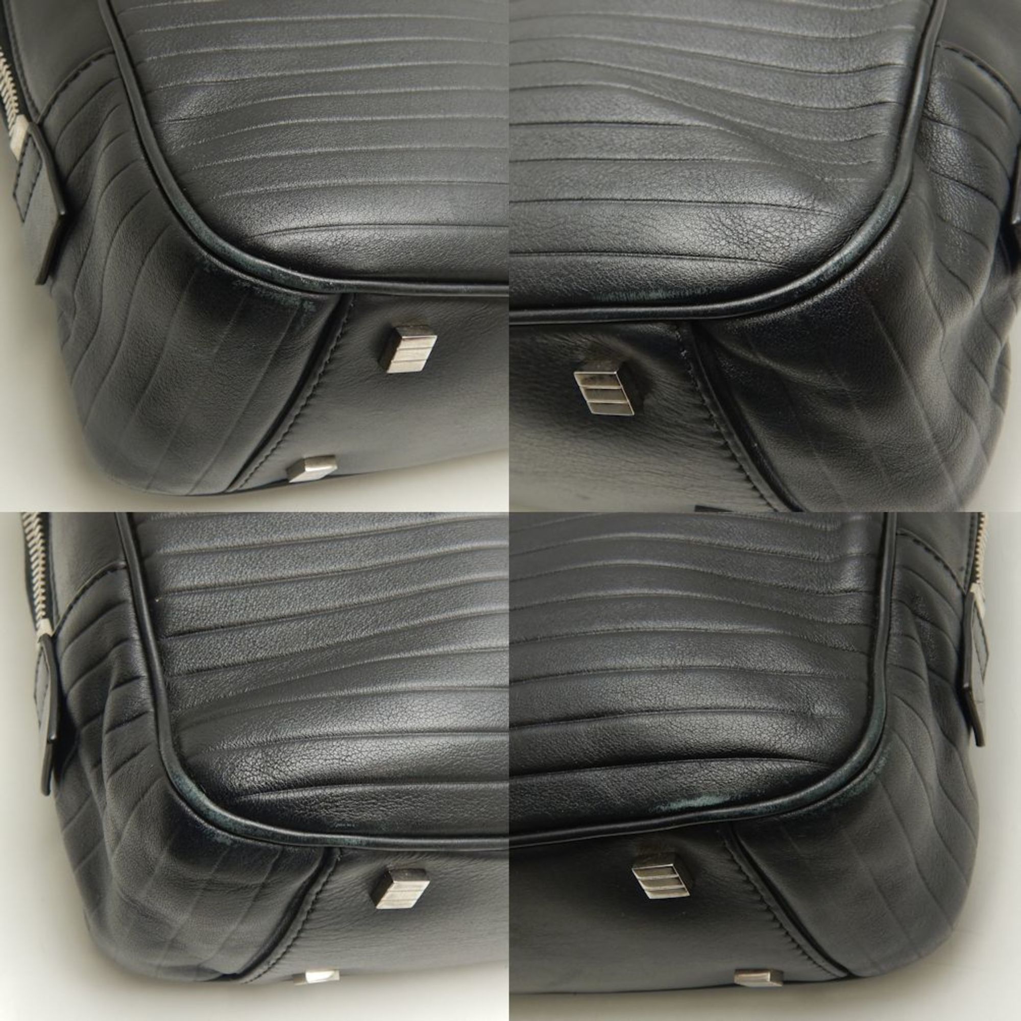 Christian Dior Monsieur Dior Homme Bag Leather Black 252483 Size ONE SIZE - 7 Thumbnail