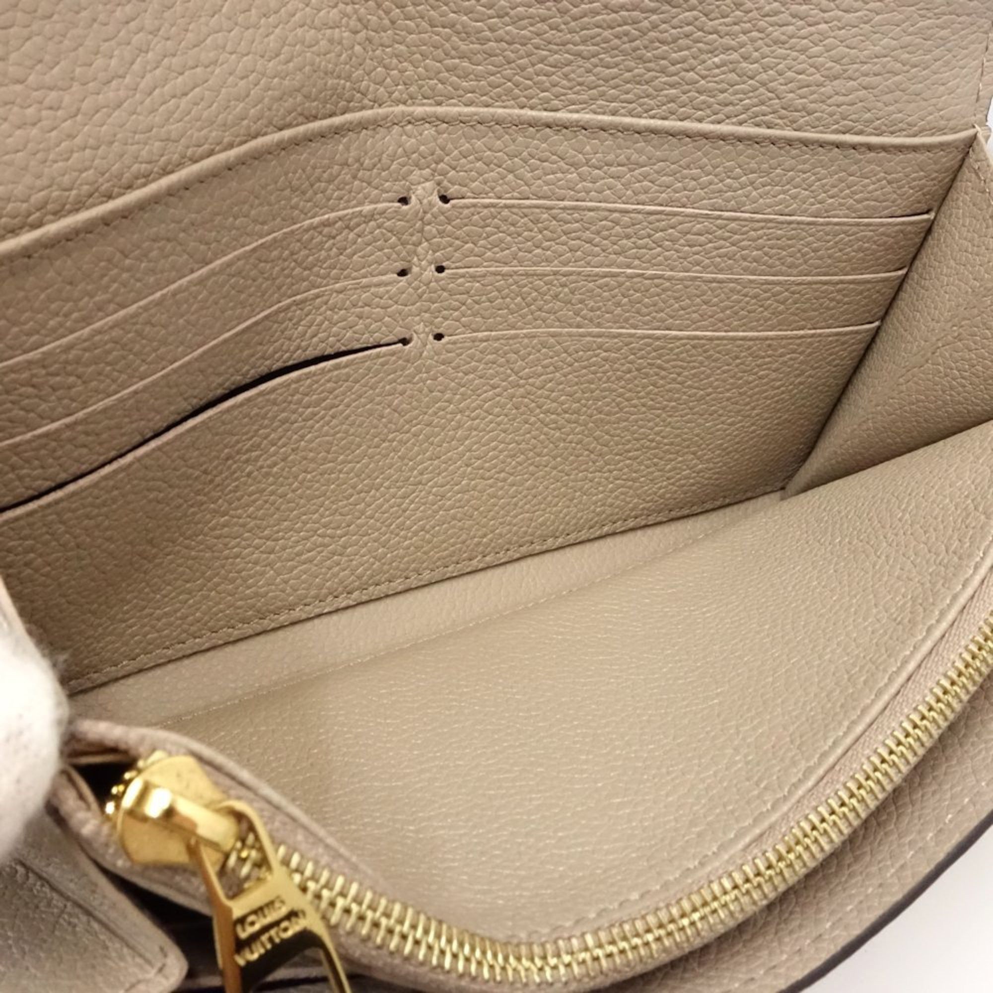 Louis Vuitton Louis Vuitton Long Wallet M82256 Portefeuille Sarah Monogram Empreinte Tourterelle 181137 Size ONE SIZE - 7 Thumbnail