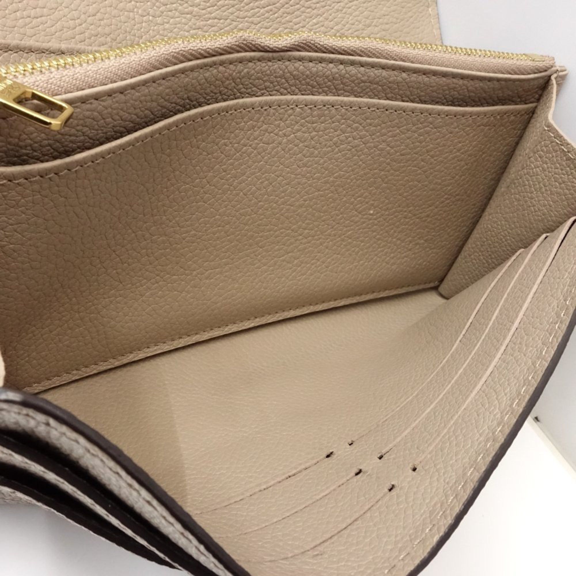 Louis Vuitton Louis Vuitton Long Wallet M82256 Portefeuille Sarah Monogram Empreinte Tourterelle 181137 Size ONE SIZE - 8 Thumbnail