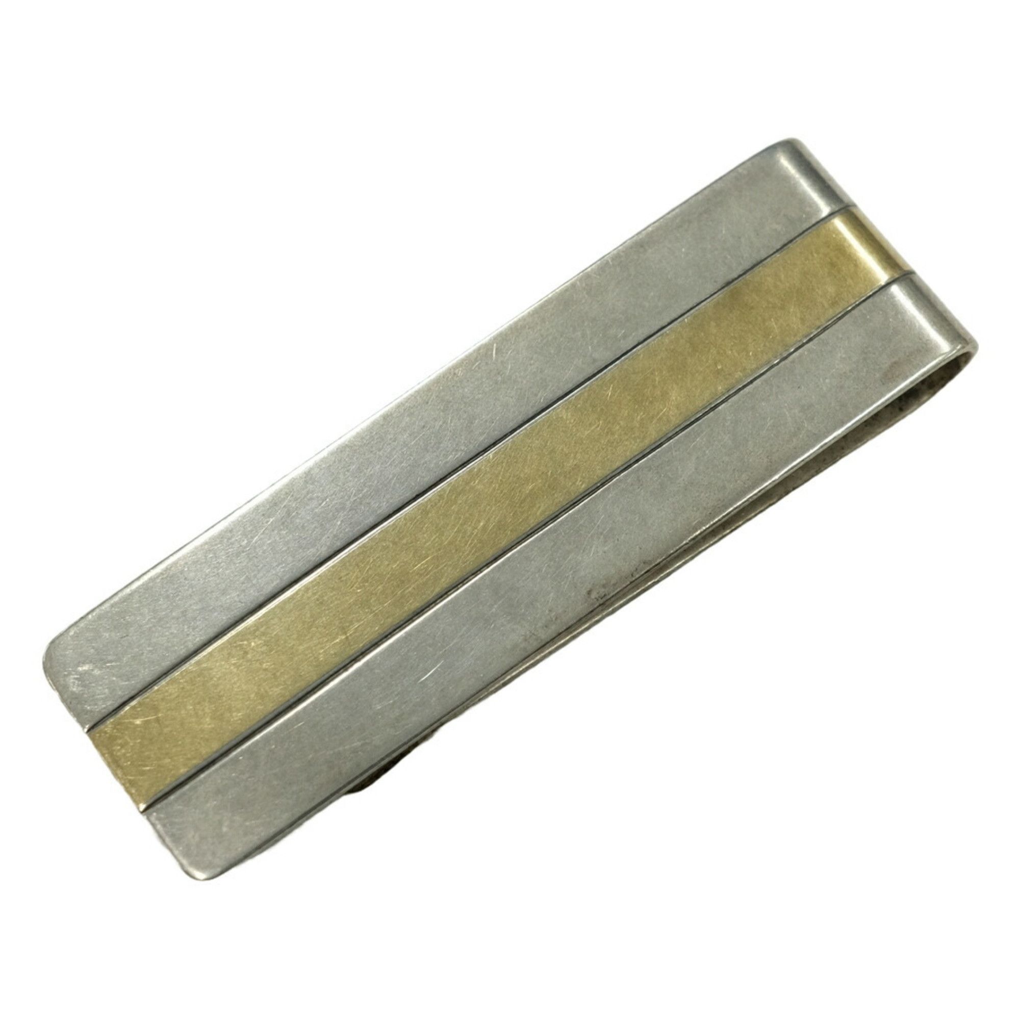 Tiffany & Co. TIFFANY&Co. Tiffany Money Clip Wallet, Combination Silver and Gold, SV925, K18, 19.9g Size ONE SIZE - 5 Thumbnail