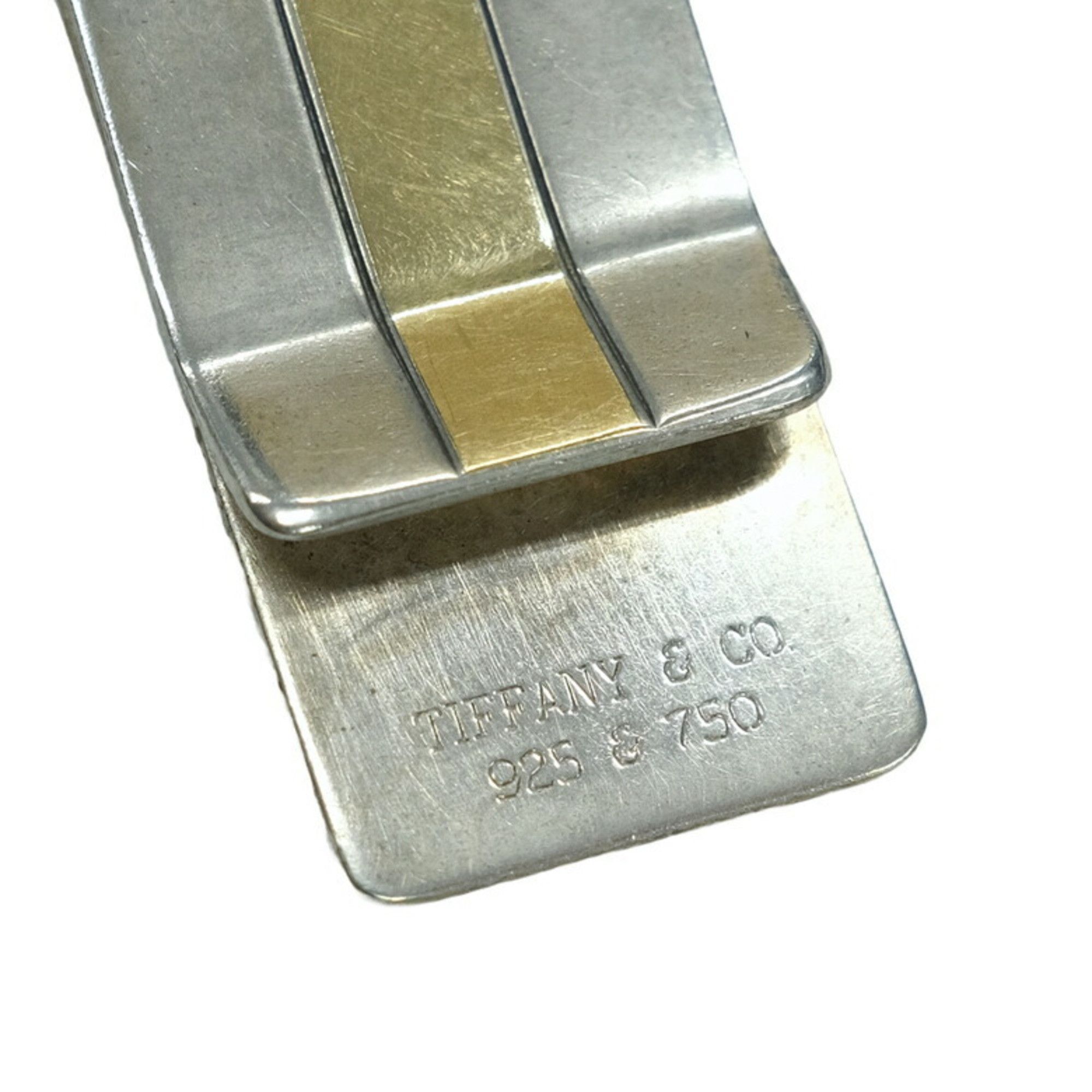 Tiffany & Co. TIFFANY&Co. Tiffany Money Clip Wallet, Combination Silver and Gold, SV925, K18, 19.9g Size ONE SIZE - 2 Thumbnail