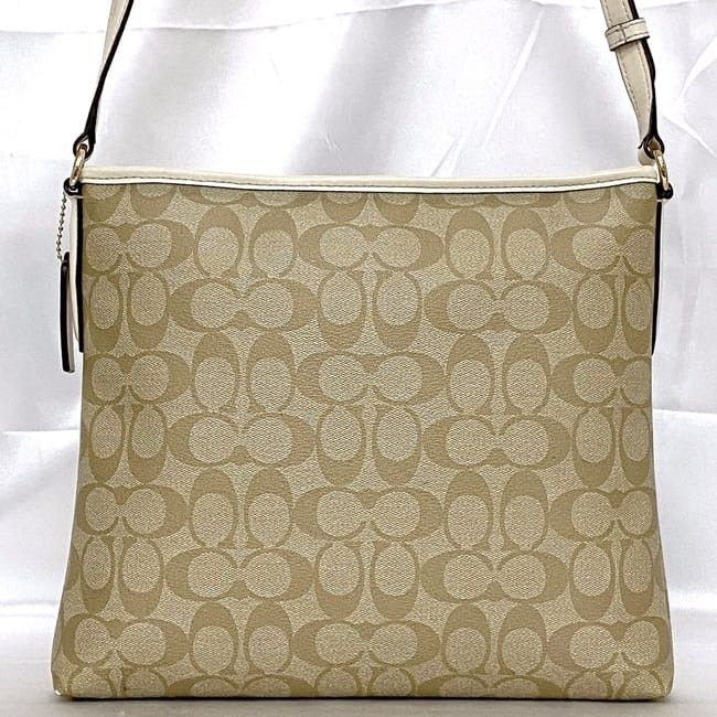 Coach COACH Shoulder Bag Neutrals Pvc Size ONE SIZE - 3 Thumbnail