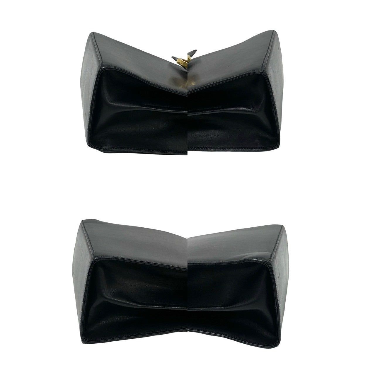 Salvatore Ferragamo Salvatore Ferragamo Handbag Black Leather Size ONE SIZE - 7 Thumbnail