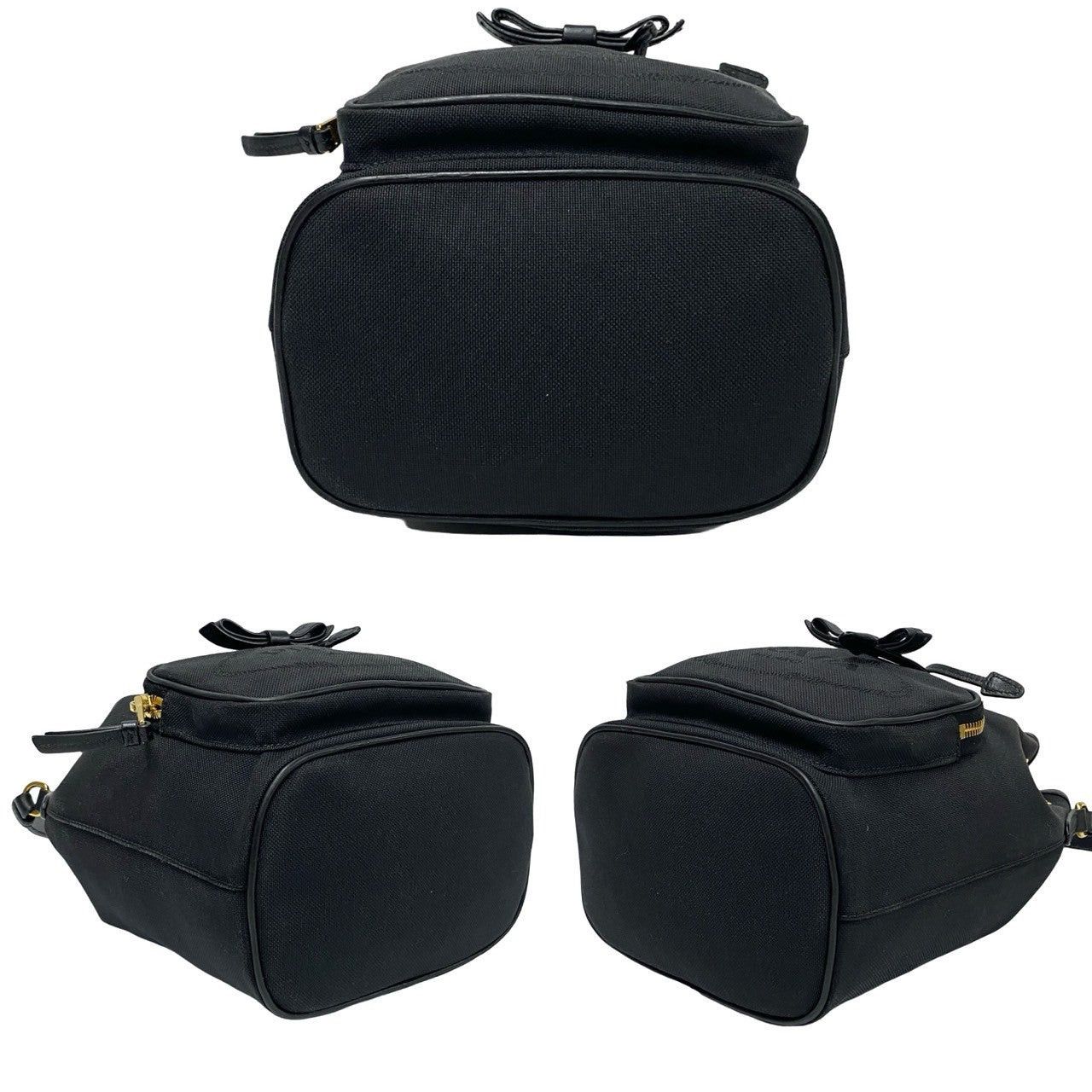 Prada Prada Shoulder Bag Black Leather Size ONE SIZE - 6 Thumbnail