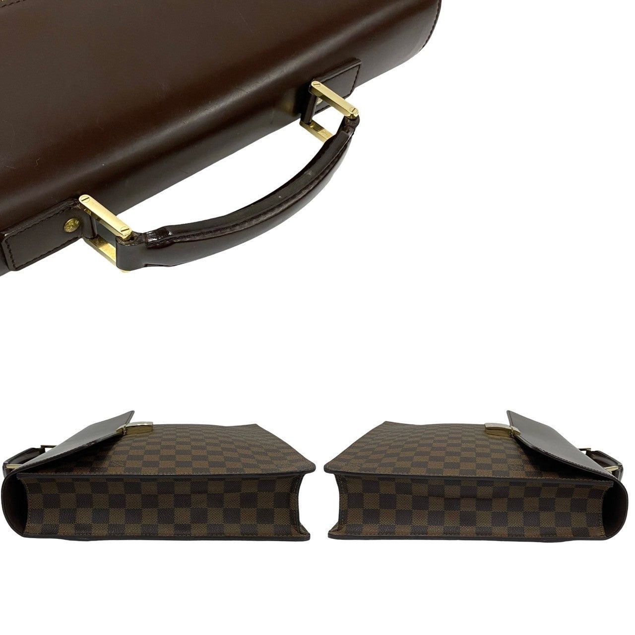 Louis Vuitton Louis Vuitton Handbag Brown Leather Size ONE SIZE - 5 Thumbnail