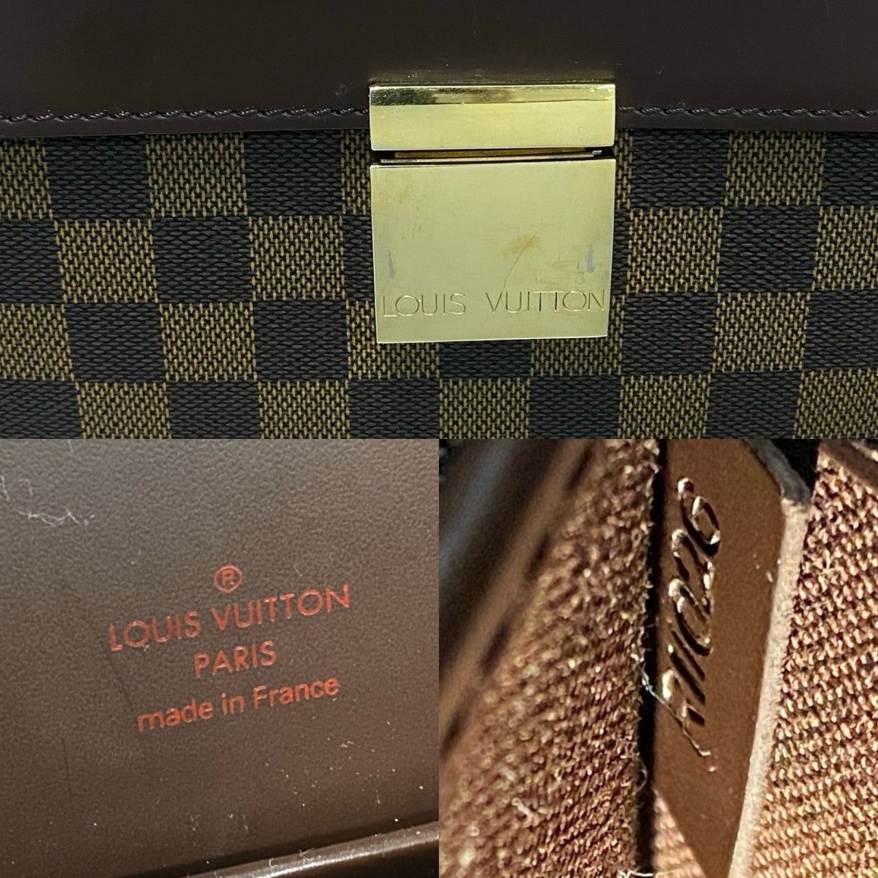 Louis Vuitton Louis Vuitton Handbag Brown Leather Size ONE SIZE - 3 Thumbnail