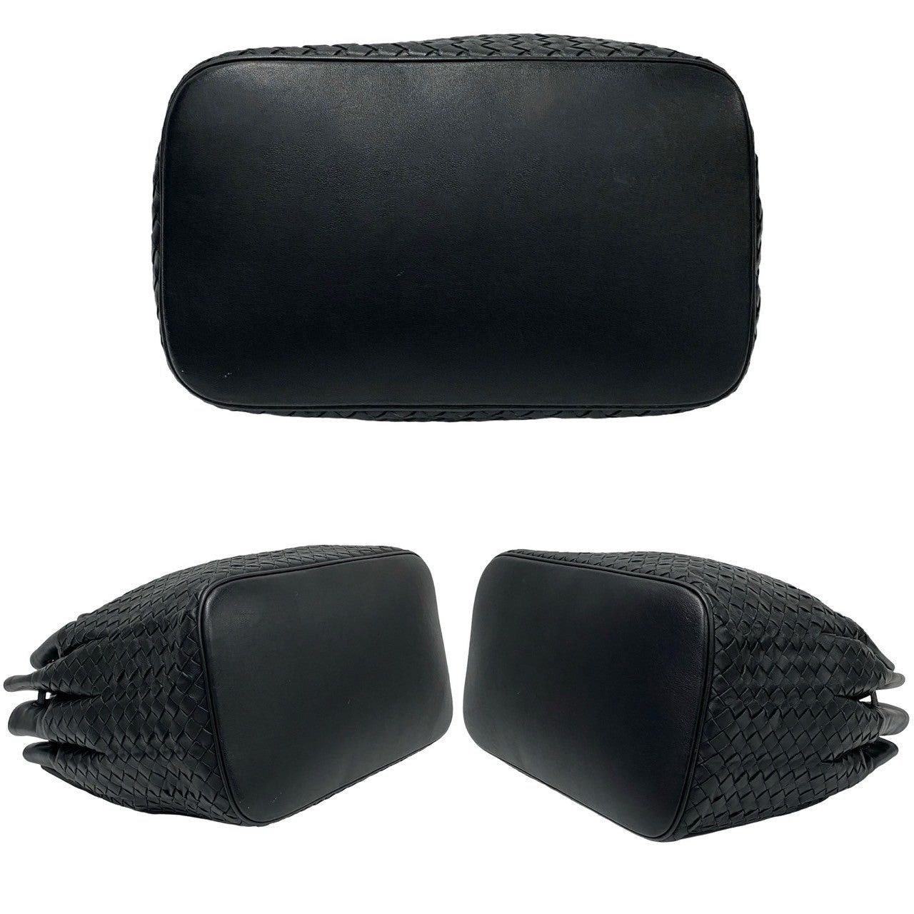 Bottega Veneta Bottega Veneta Shoulder Bag Black Leather Size ONE SIZE - 6 Thumbnail