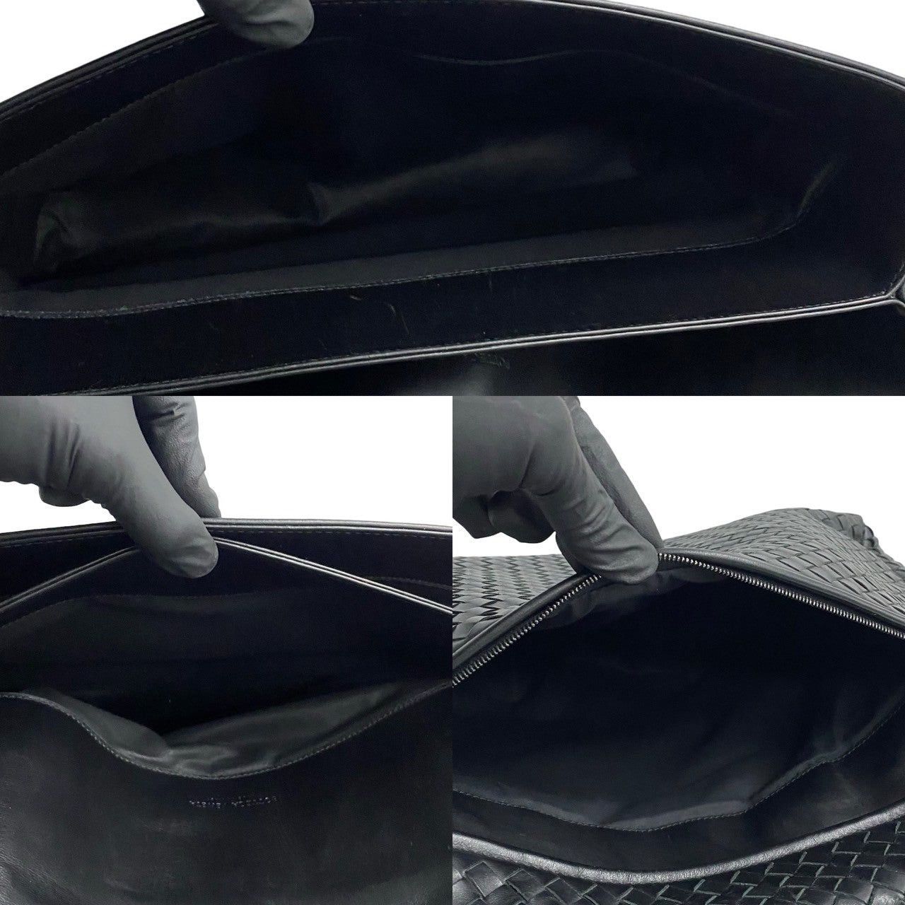 Bottega Veneta Bottega Veneta Handbag Black Leather Size ONE SIZE - 8 Thumbnail