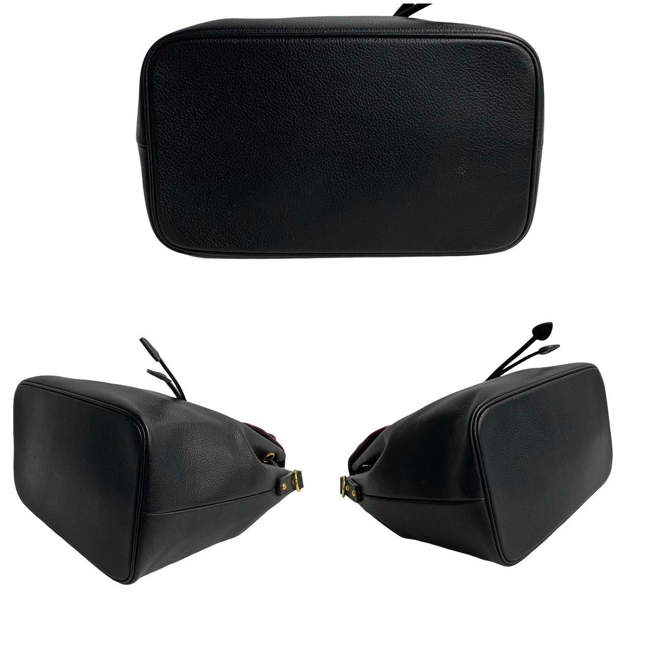 Yves Saint Laurent Yves Saint Laurent Handbag Black Leather Size ONE SIZE - 6 Thumbnail