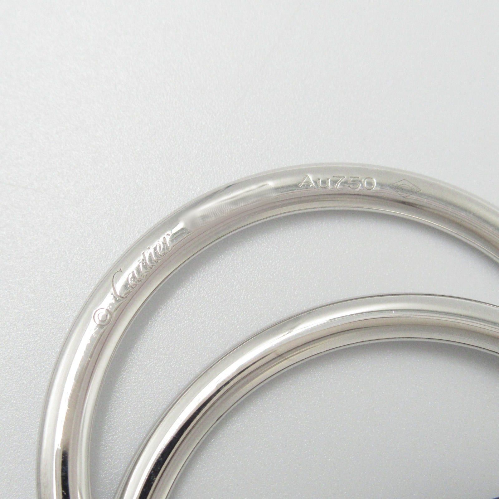 Cartier Cartier Trinity Diamond Necklace K18Wg (White Gold) Ceramic Clear Size ONE SIZE - 4 Thumbnail
