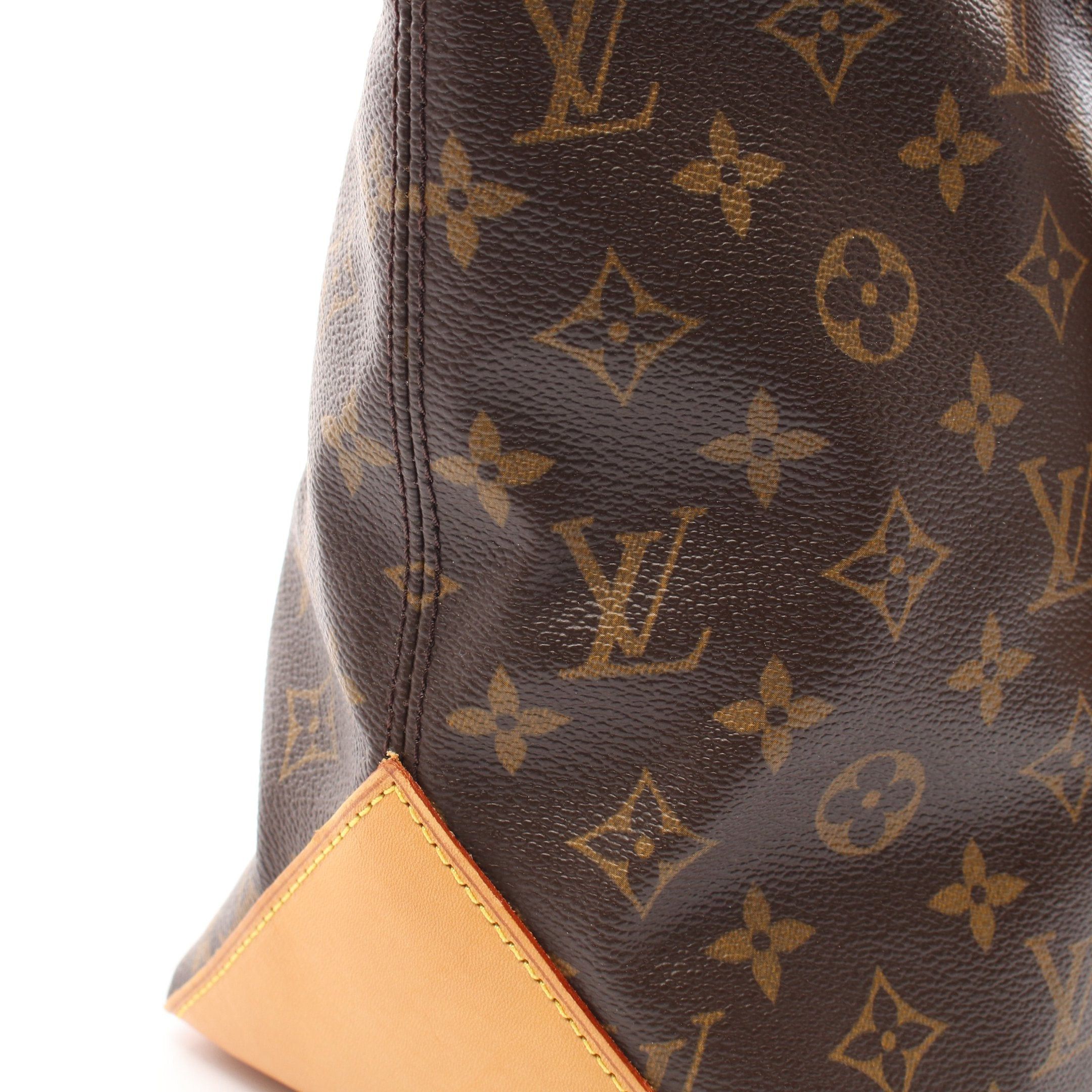 Louis Vuitton Louis Vuitton Kabamezo Monogram Shoulder Bag Tote Leather Brown Size ONE SIZE - 11 Thumbnail