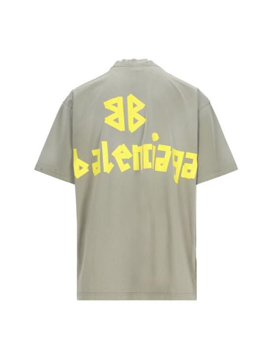 Balenciaga BALENCIAGA Men T-Shirts 739784 TOVA9 2942 Green Size US S / EU 44-46 / 1 - 2 Thumbnail