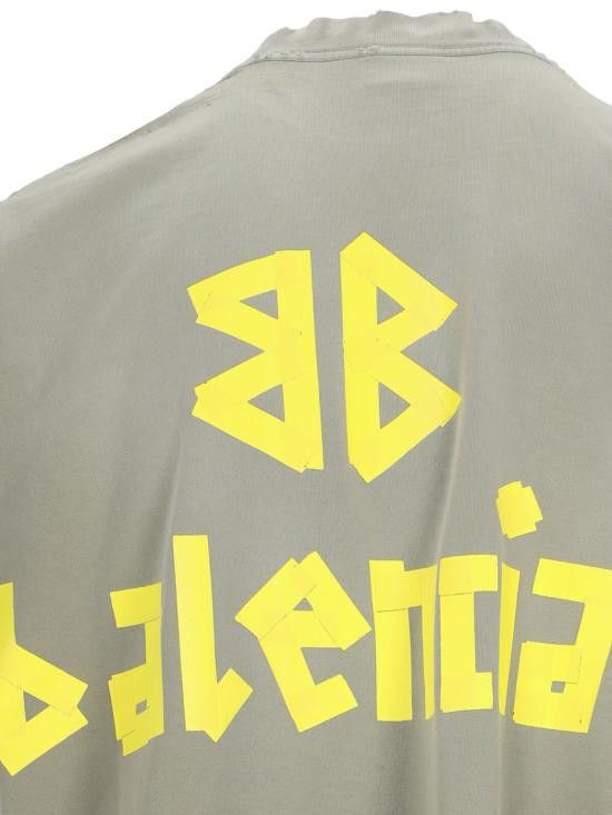 Balenciaga BALENCIAGA Men T-Shirts 739784 TOVA9 2942 Green Size US S / EU 44-46 / 1 - 4 Thumbnail