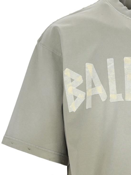 Balenciaga BALENCIAGA Men T-Shirts 739784 TOVA9 2942 Green Size US XS / EU 42 / 0 - 5 Thumbnail
